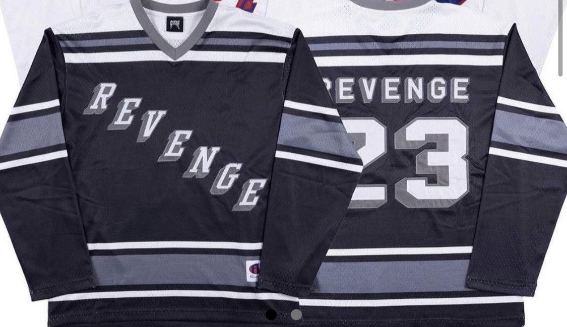 REVENGE HOCKEY JERSEY BLACK