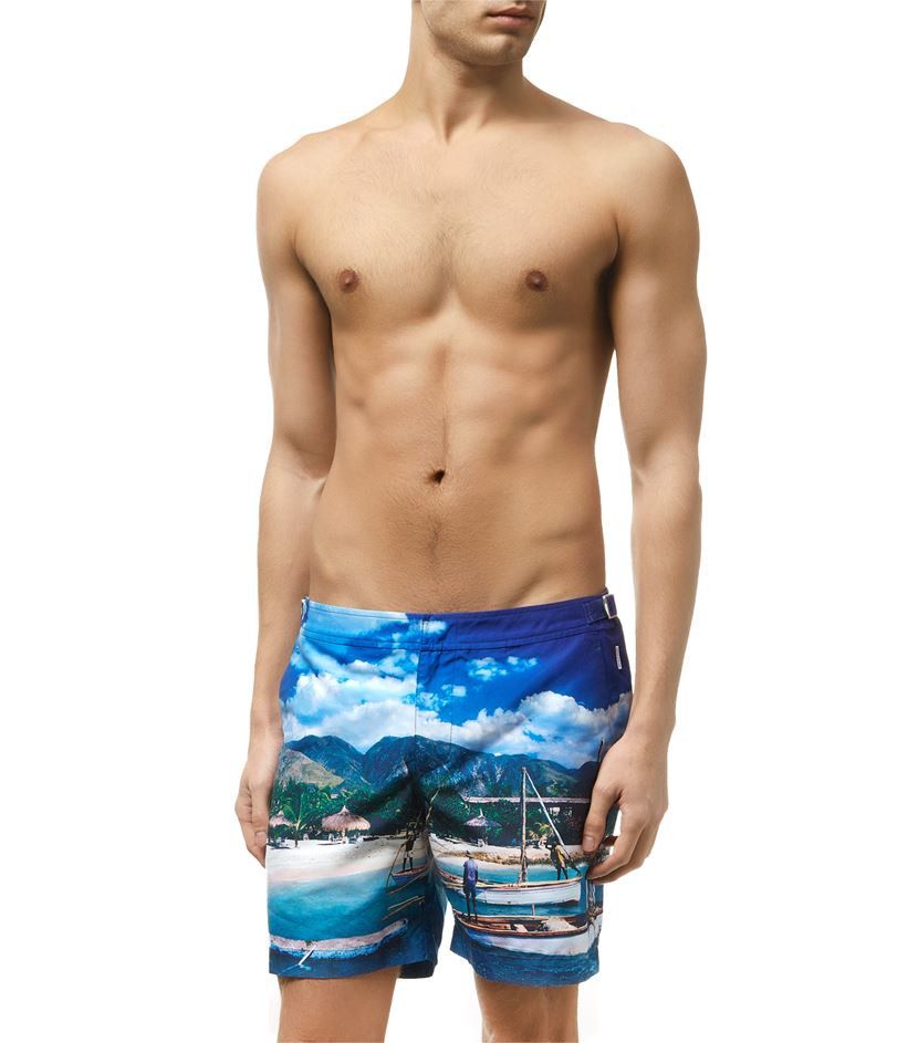 Orlebar Brown Orlebar Brown Bulldog Swim Shorts -- Haitian Hiatus Size US 30 / EU 46 - 3 Thumbnail