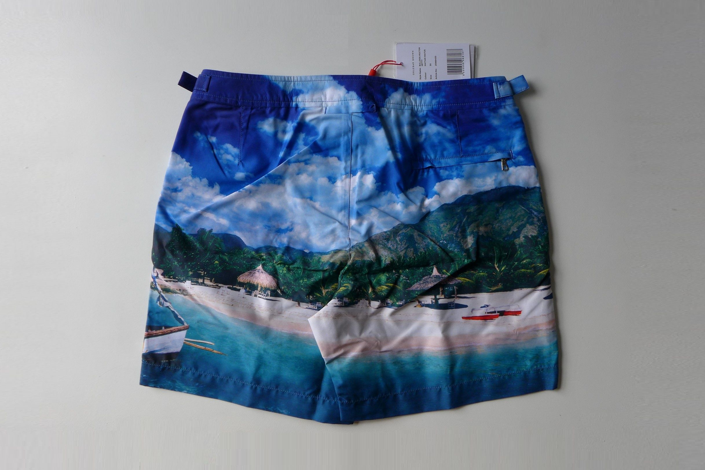 Orlebar Brown Orlebar Brown Bulldog Swim Shorts -- Haitian Hiatus Size US 30 / EU 46 - 6 Thumbnail