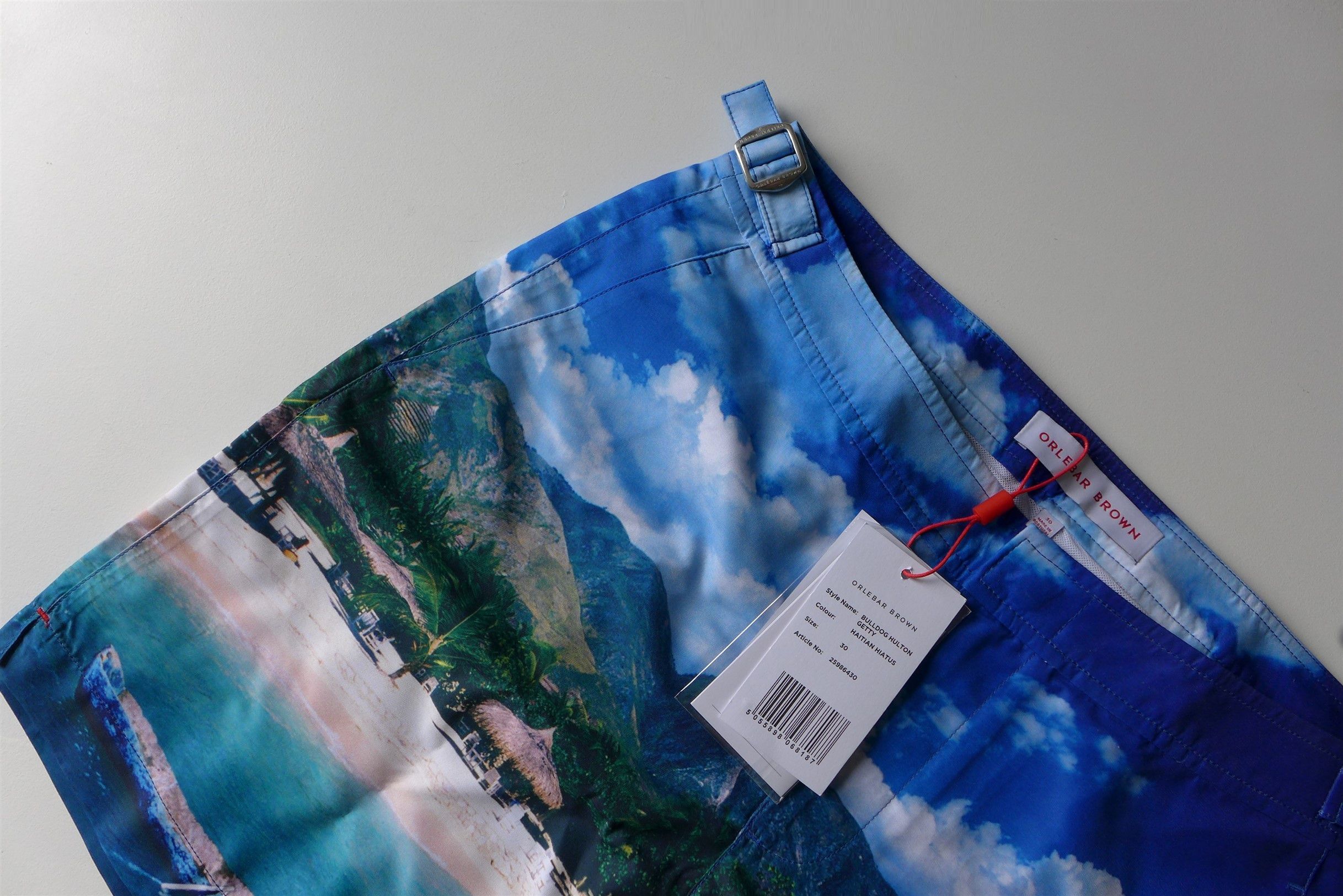 Orlebar Brown Orlebar Brown Bulldog Swim Shorts -- Haitian Hiatus Size US 30 / EU 46 - 7 Thumbnail