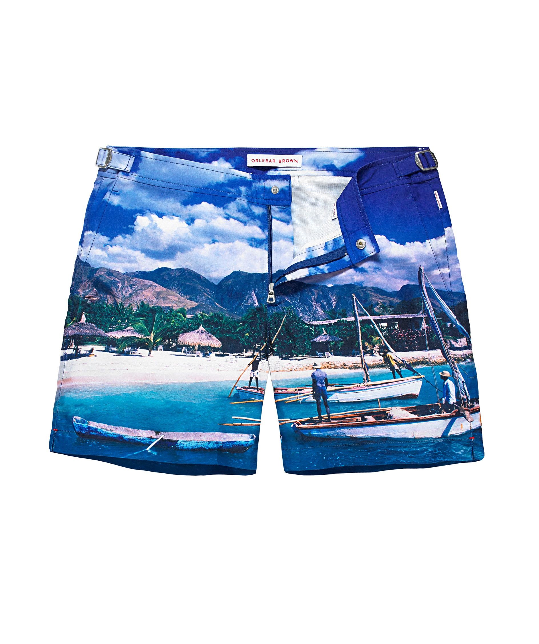 image of Orlebar Brown Bulldog Swim Shorts - Haitian Hiatus, Men's (Size 30)