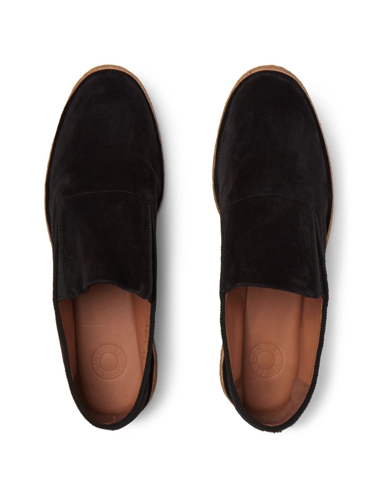 Dries Van Noten Dries Van Noten Espadrilles - Black Suede Size US 7 / EU 40 - 2 Thumbnail