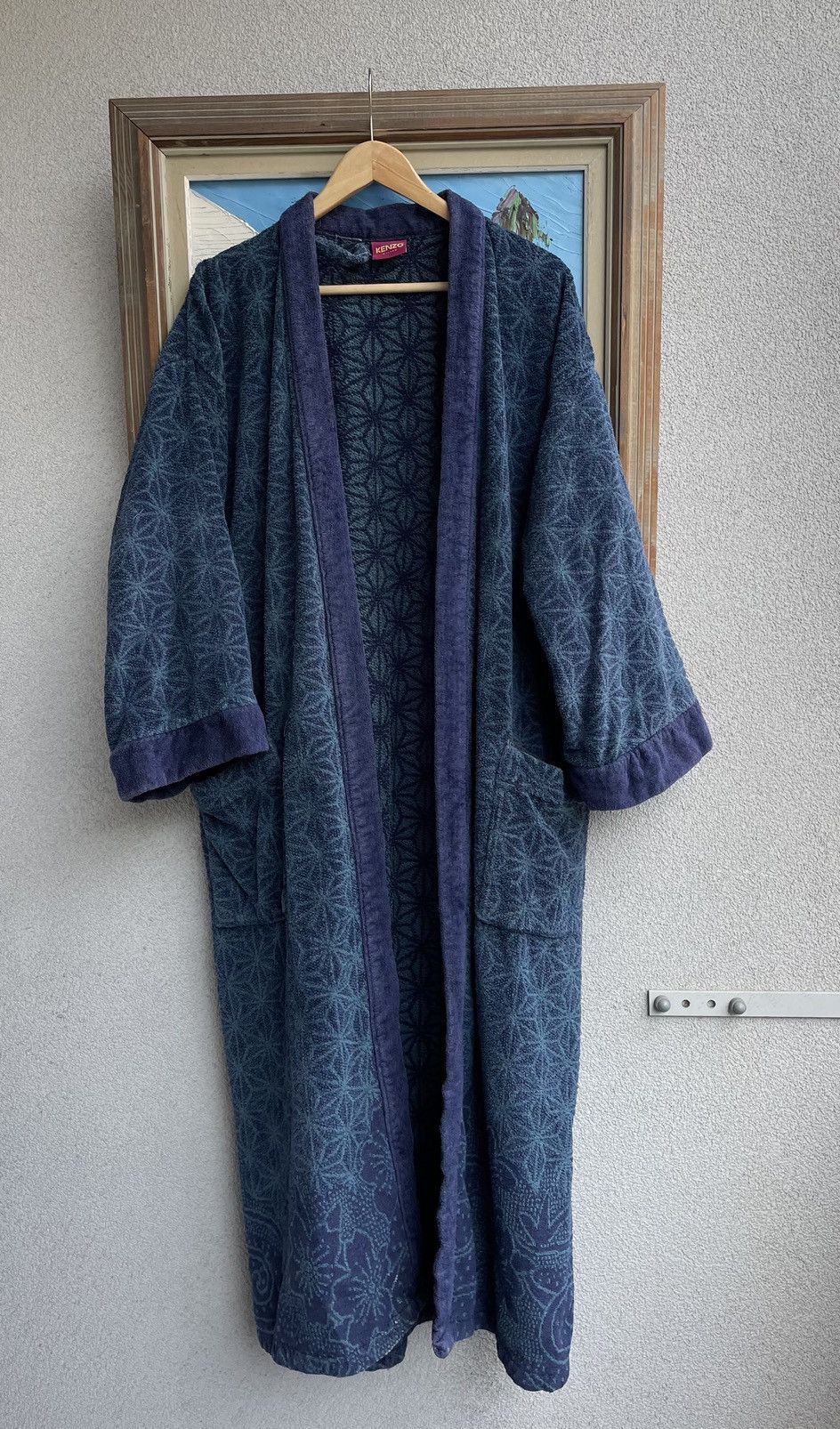 Kenzo Kenzo Maison Bathrobe Ultra Rare Luxury Item Vintage Hype Size US L / EU 52-54 / 3 - 1 Thumbnail