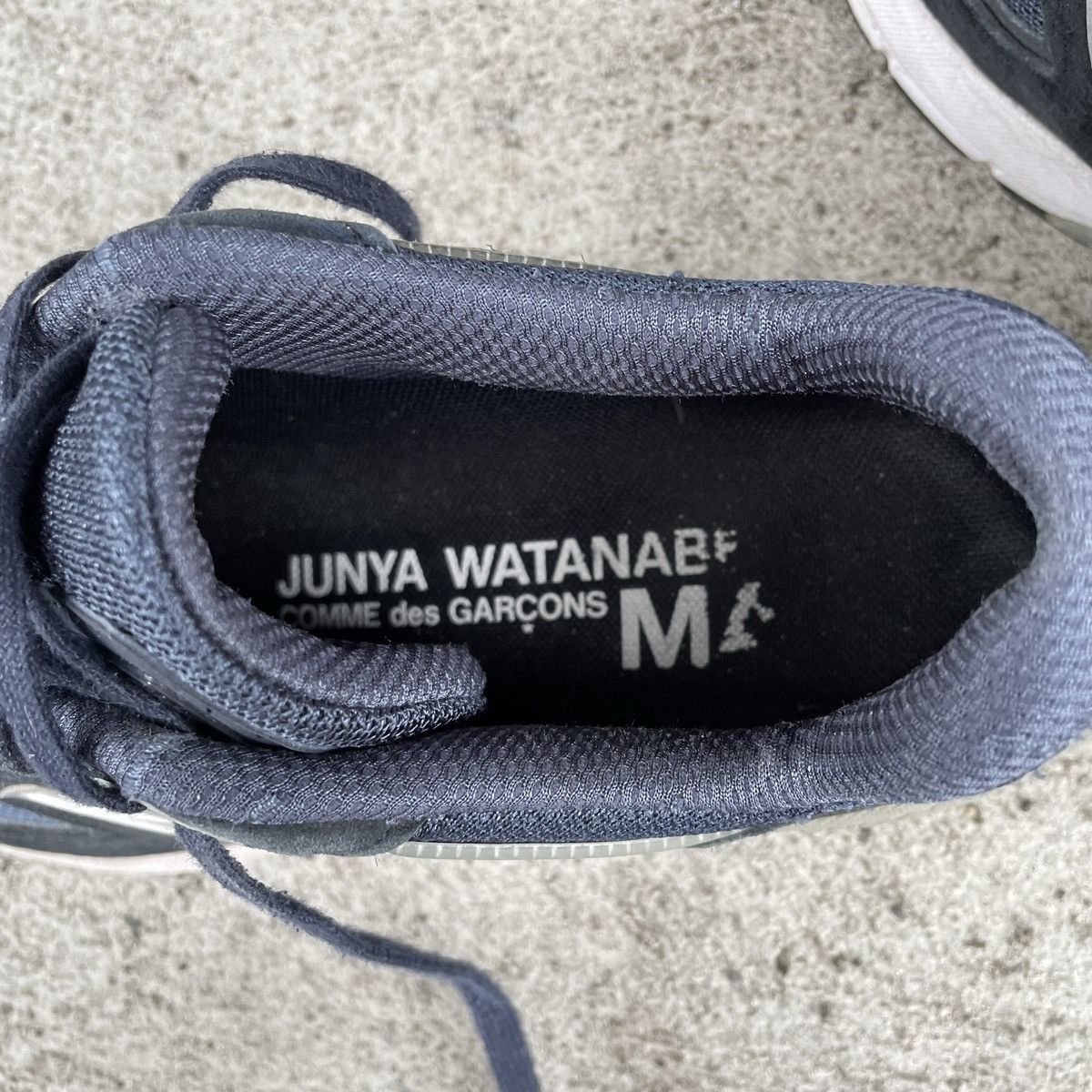 Junya Watanabe × New Balance Junya Watanabe New Balance 990v5 Sneaker Shoes Navy Size US 8.5 / EU 41-42 - 12 Thumbnail