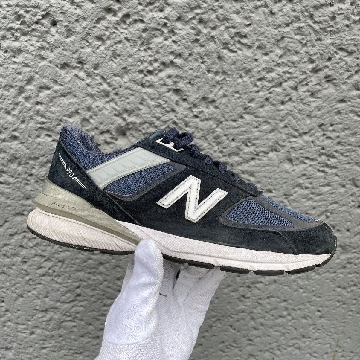 Junya Watanabe Junya Watanabe New Balance 990v5 Sneaker Shoes Navy 