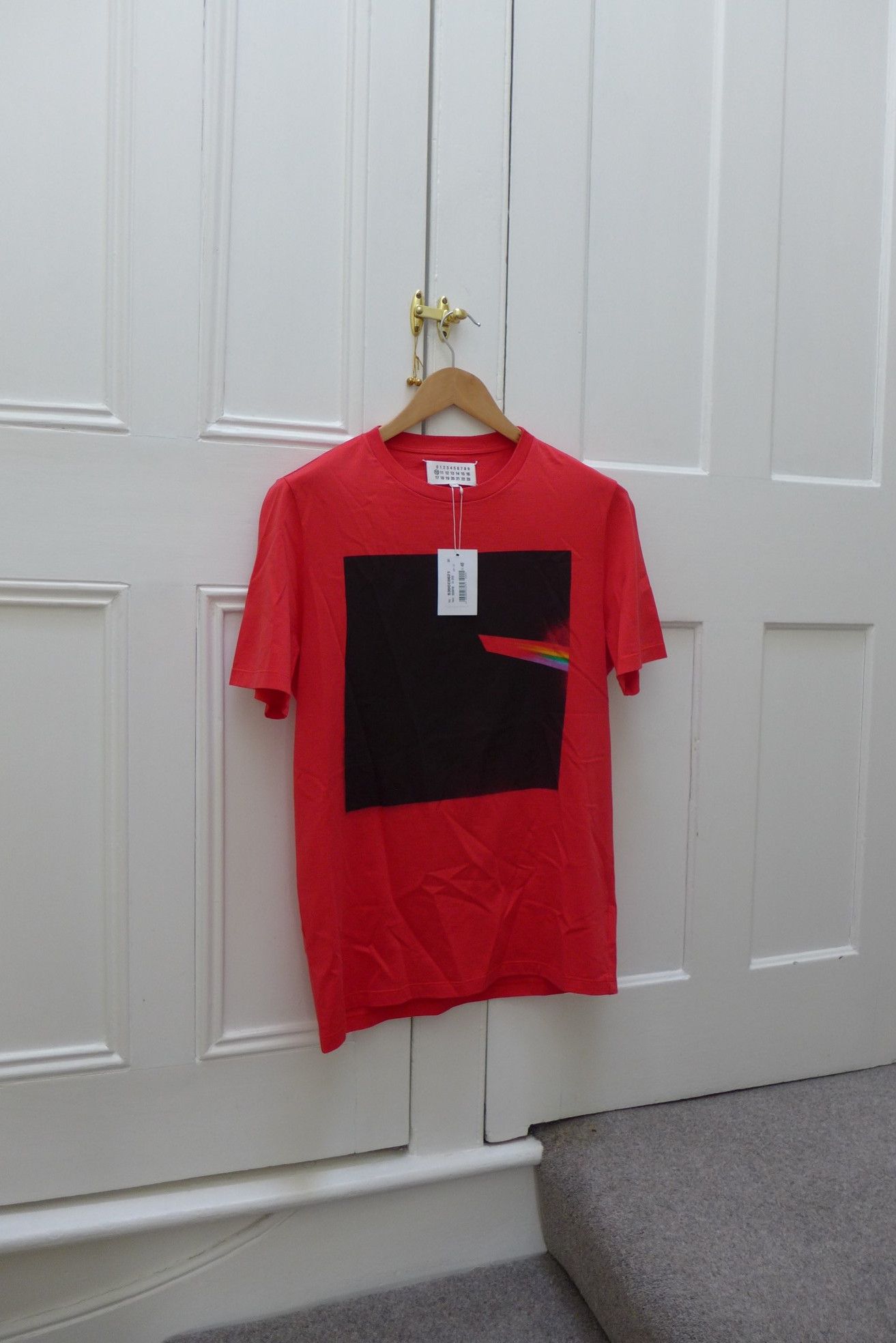 Maison Margiela Margiela FW17 Red Prism Print T-shirt Size US M / EU 48-50 / 2 - 3 Thumbnail