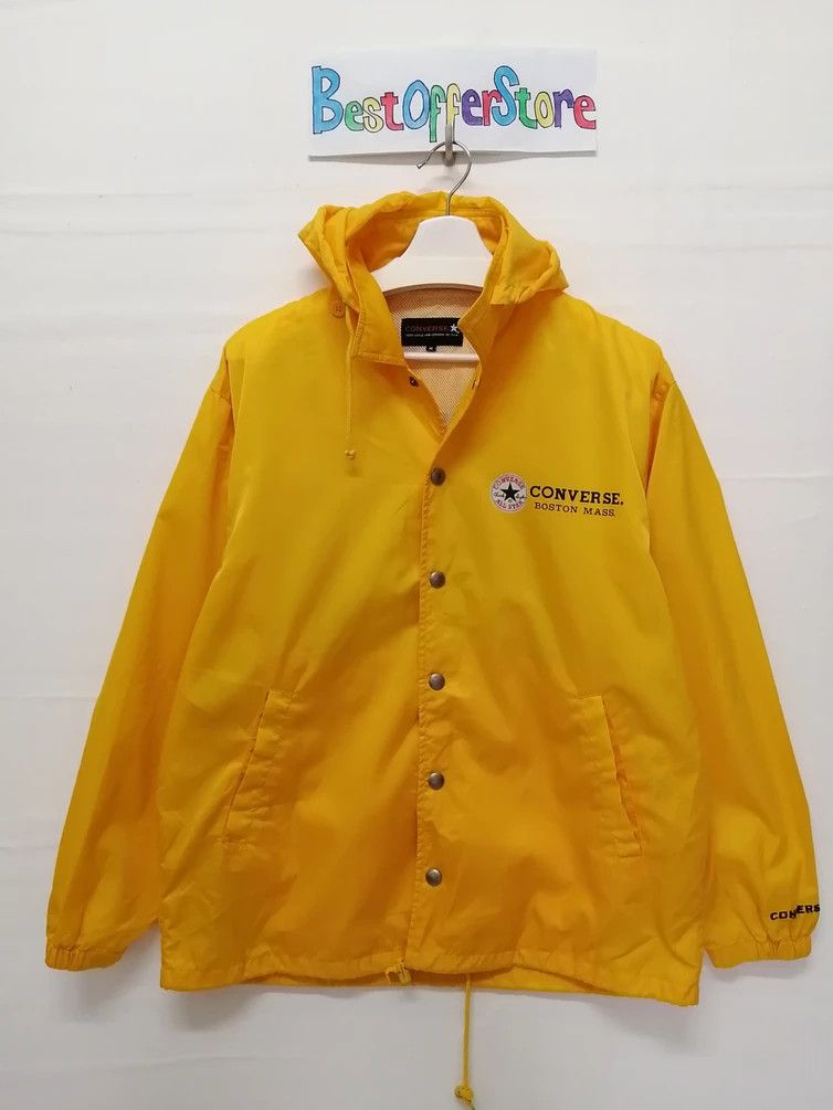 Converse Vintage CONVERSE Boston Mass Big Logo Jacket Size US M / EU 48-50 / 2 - 9 Thumbnail