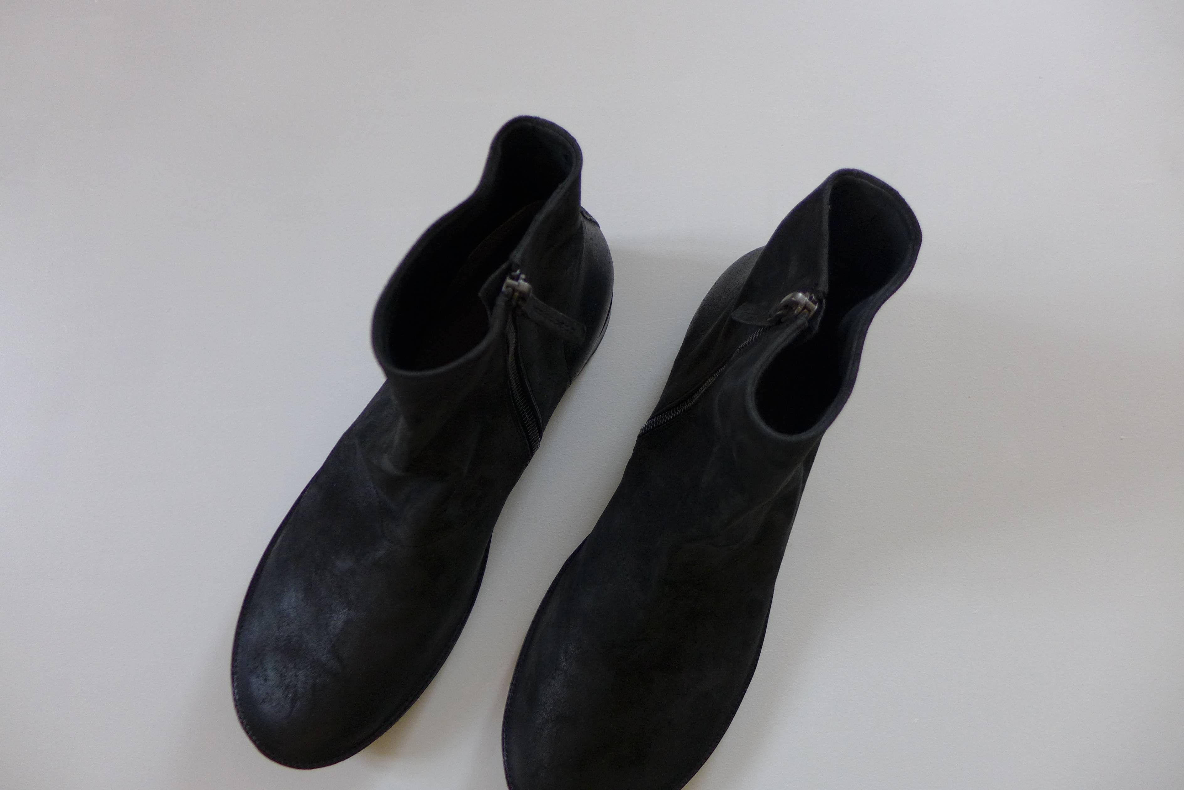 image of Marsell Brushed Nubuck Boots - Black, Men's (Size 11)