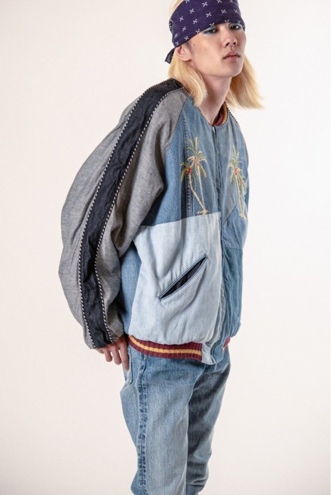 Kapital Kapital Kountry SS21 Denim Reconstruct Souvenir Jacket Size US M / EU 48-50 / 2 - 19 Thumbnail