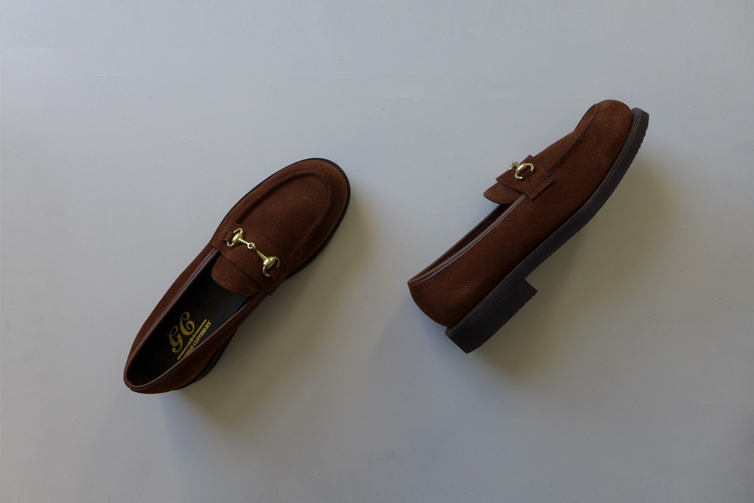 George Cleverley George Cleverley The Colony Loafers - Brown Grain Calf Suede Size US 9.5 / EU 42-43 - 5 Thumbnail