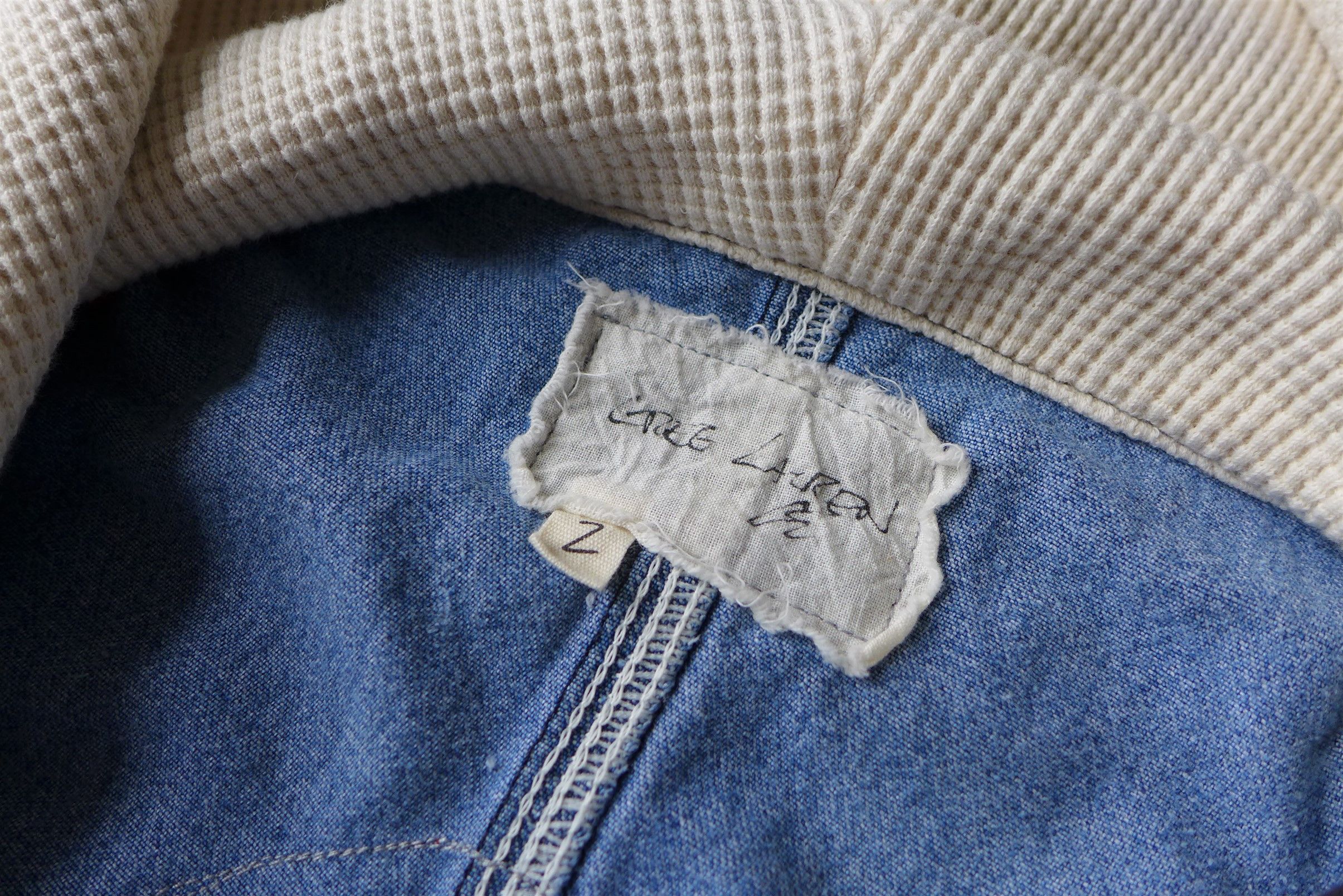 Greg Lauren Greg Lauren 50/50 Hybrid Jacket - Blue Denim / Flannel Size US M / EU 48-50 / 2 - 17 Thumbnail