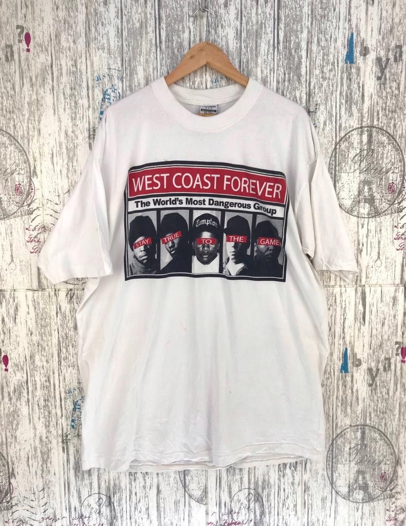 Rap Tees Vintage Y2k NWA Hip Hop Gangsta Rap West Coast Group Shirt Size US XXL / EU 58 / 5 - 2 Thumbnail