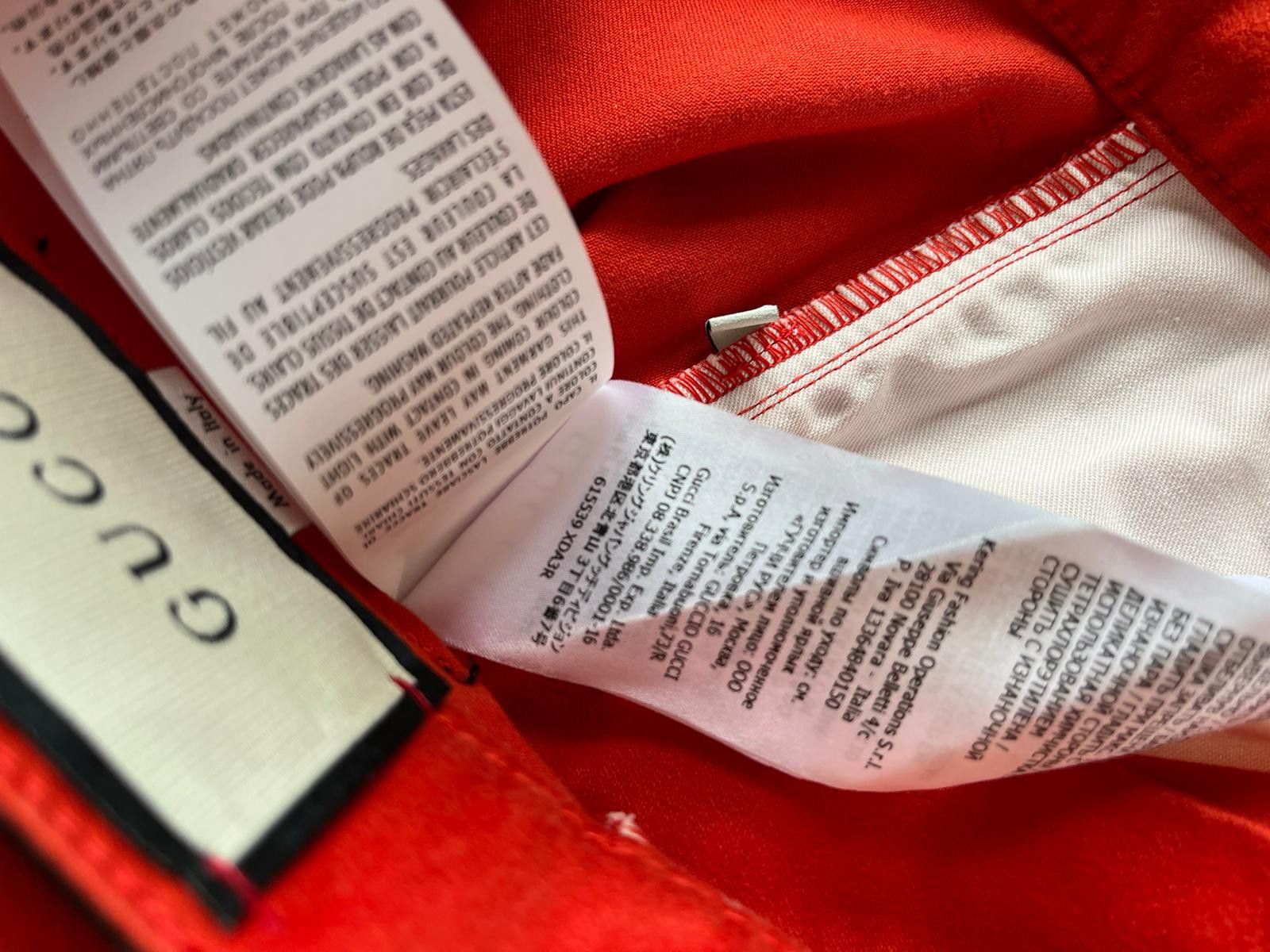 Gucci Wide Leg Trousers in Bright Red Size US 32 / EU 48 - 13 Thumbnail