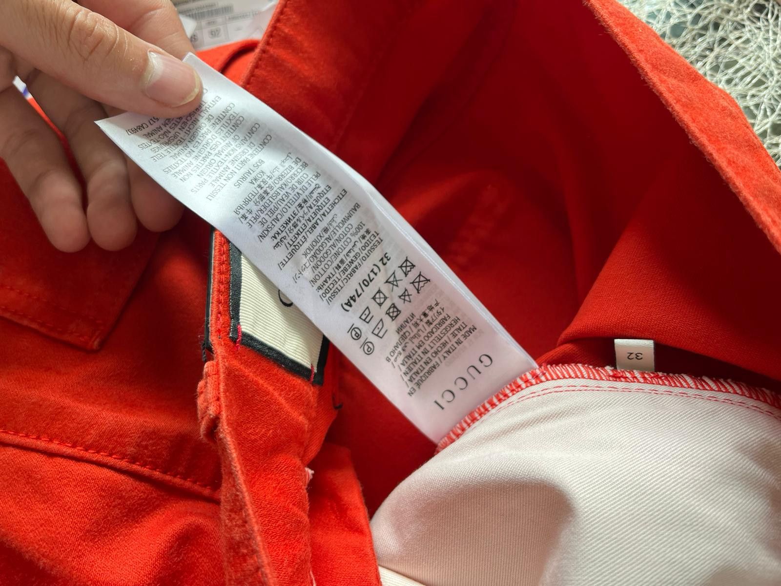 Gucci Wide Leg Trousers in Bright Red Size US 32 / EU 48 - 12 Thumbnail