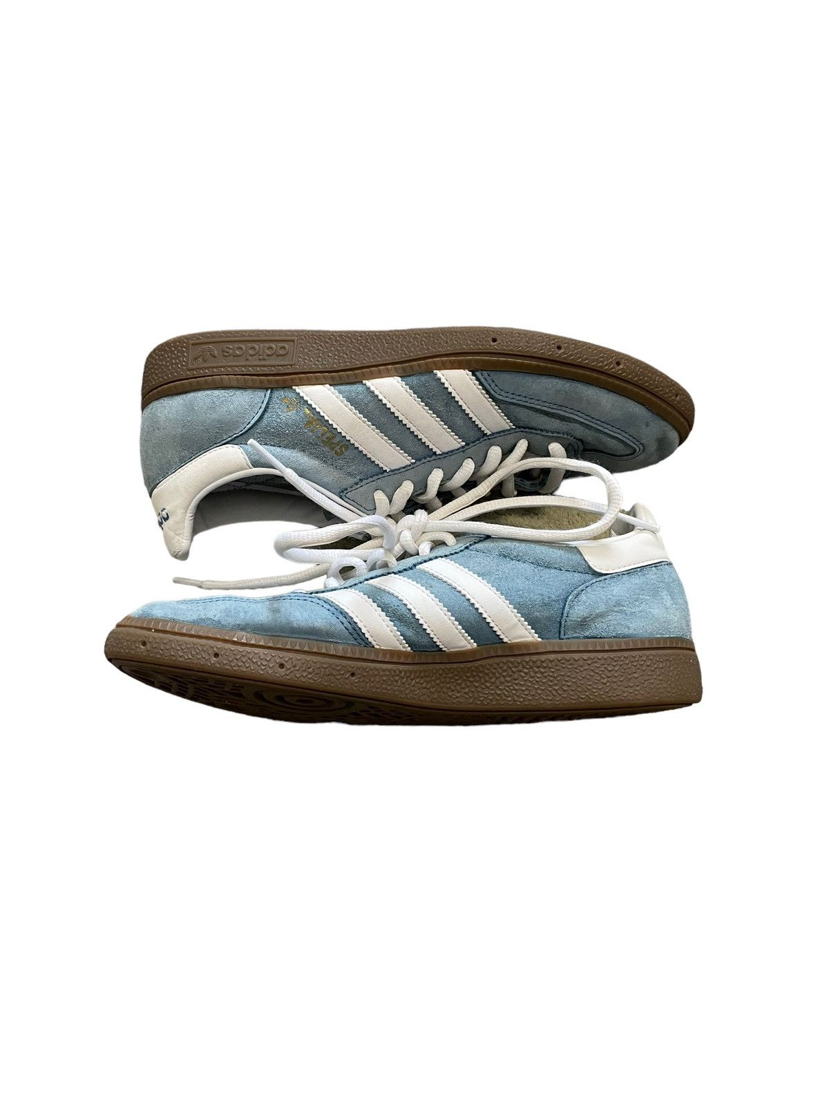 Adidas Adidas Handball Spezial special Low Top Sneakers Grey/Gum Size US 5 / EU 37 - 2 Thumbnail