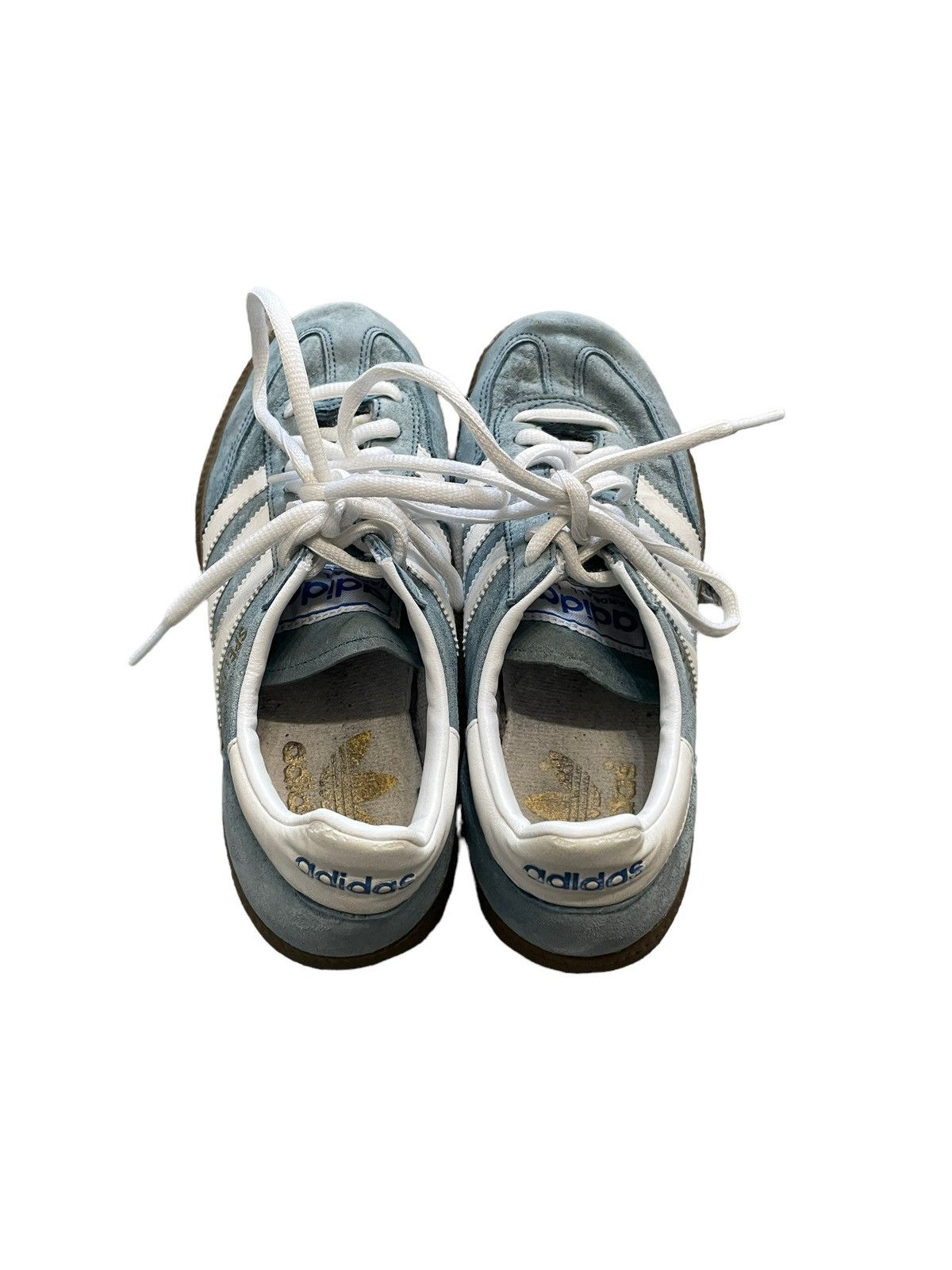 Adidas Adidas Handball Spezial special Low Top Sneakers Grey/Gum Size US 5 / EU 37 - 4 Thumbnail