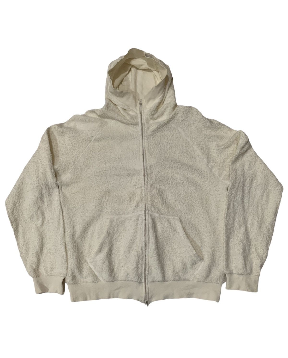 Pre-owned Final Home X Vintage Final Home Sweater Hoodie In White Cream