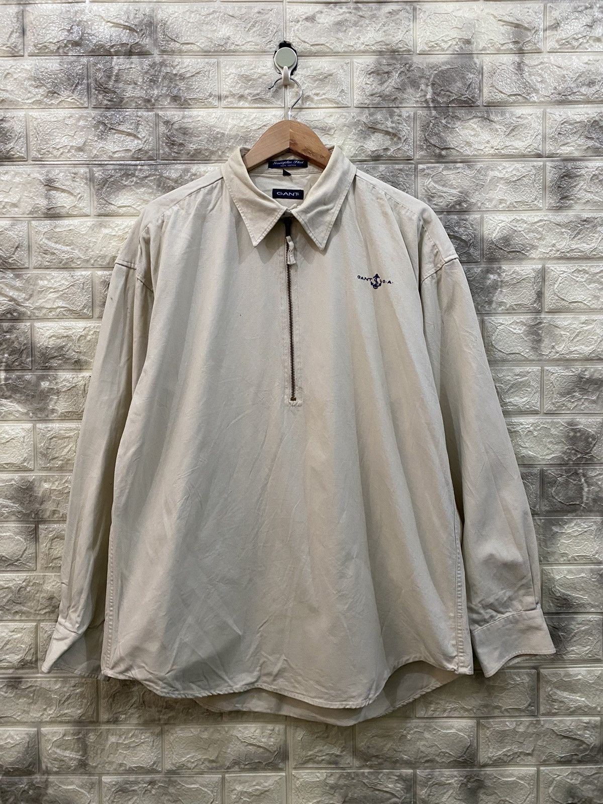 Gant × Vintage Vintage Gant Navigator Shirt Size US L / EU 52-54 / 3 - 1 Thumbnail