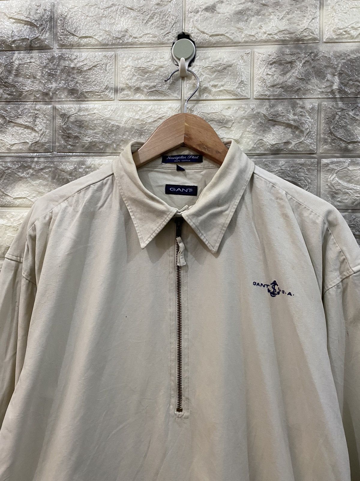 Gant × Vintage Vintage Gant Navigator Shirt Size US L / EU 52-54 / 3 - 5 Thumbnail