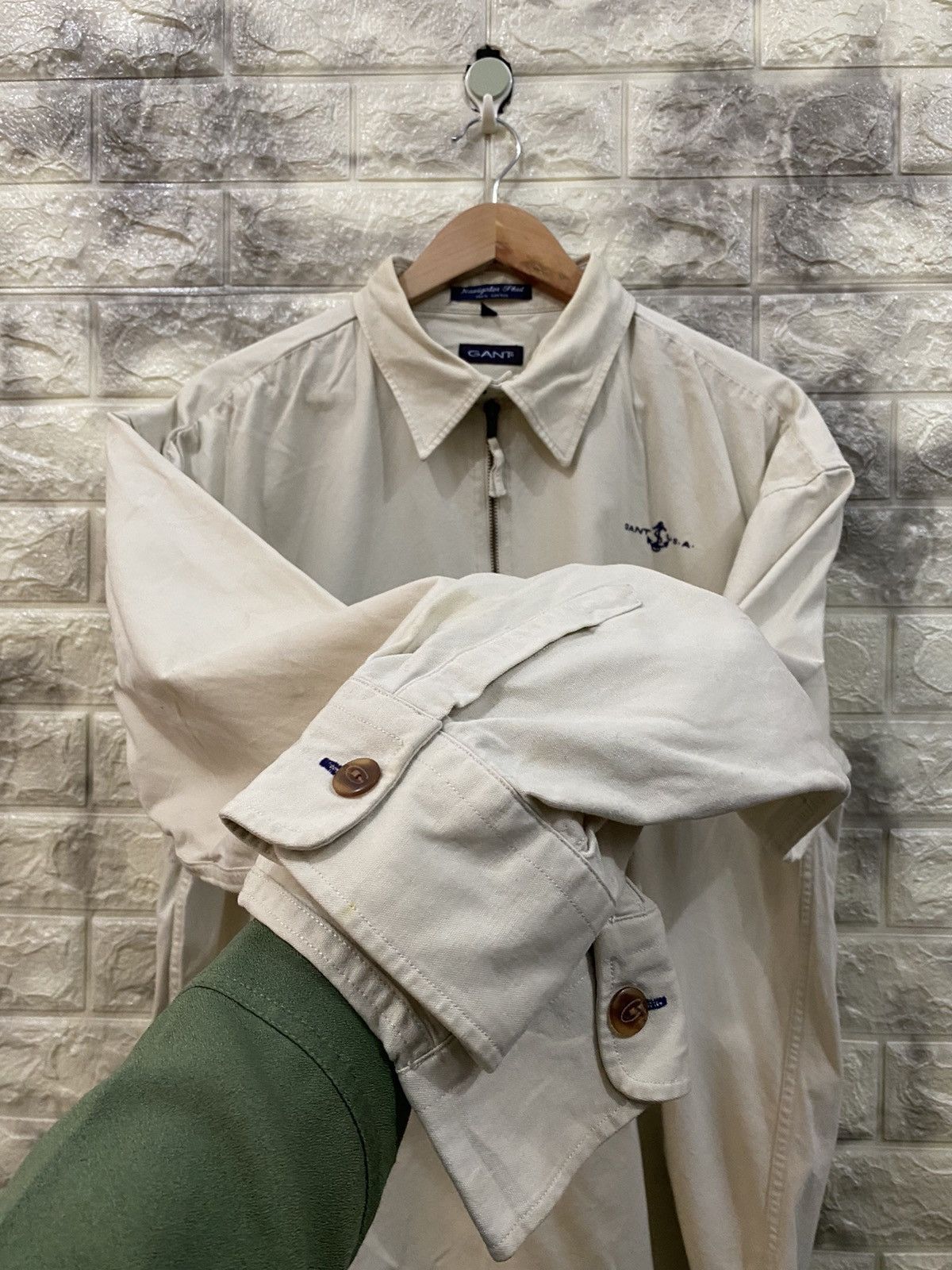 Gant × Vintage Vintage Gant Navigator Shirt Size US L / EU 52-54 / 3 - 10 Thumbnail