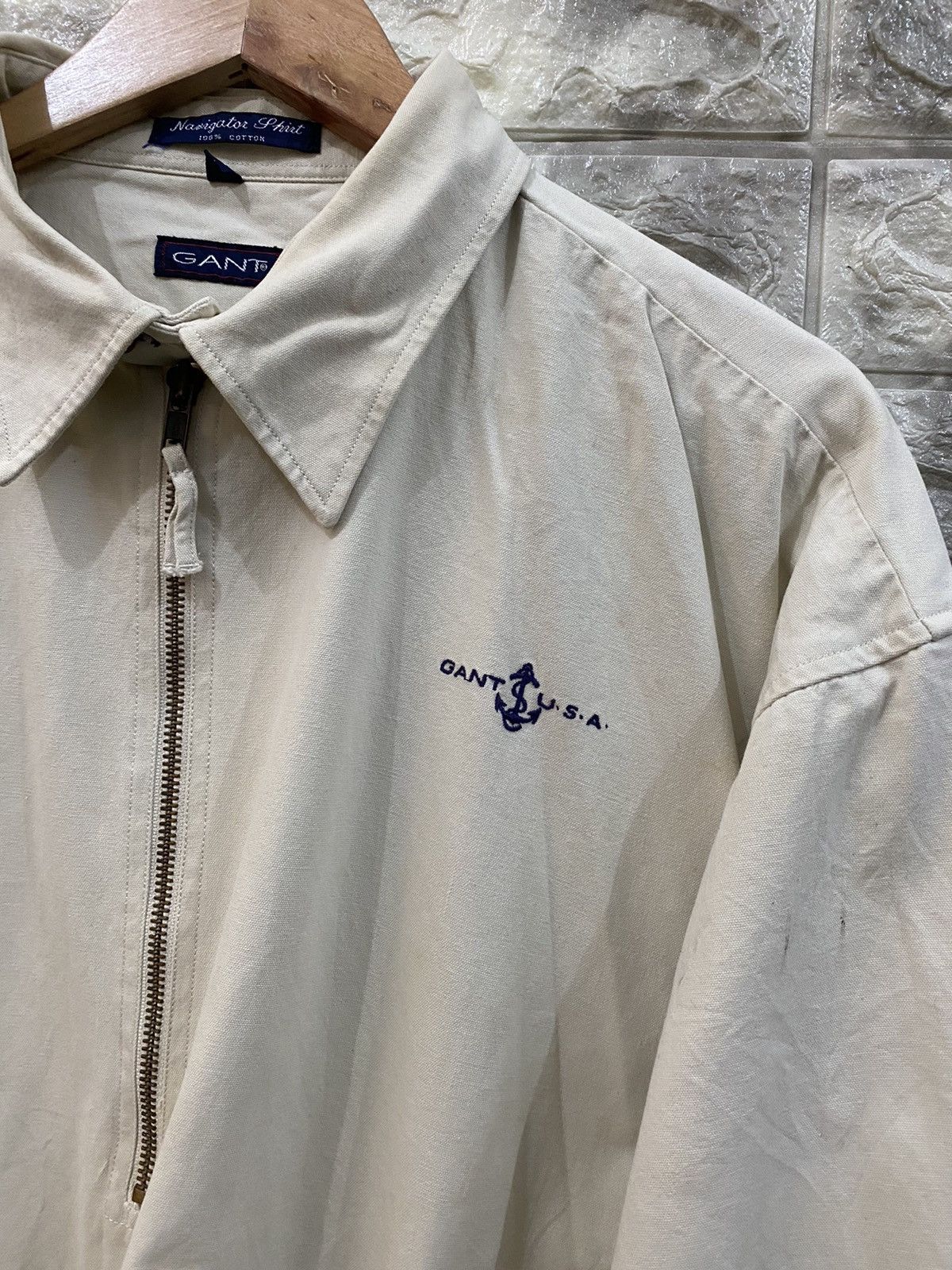 Gant × Vintage Vintage Gant Navigator Shirt Size US L / EU 52-54 / 3 - 6 Thumbnail