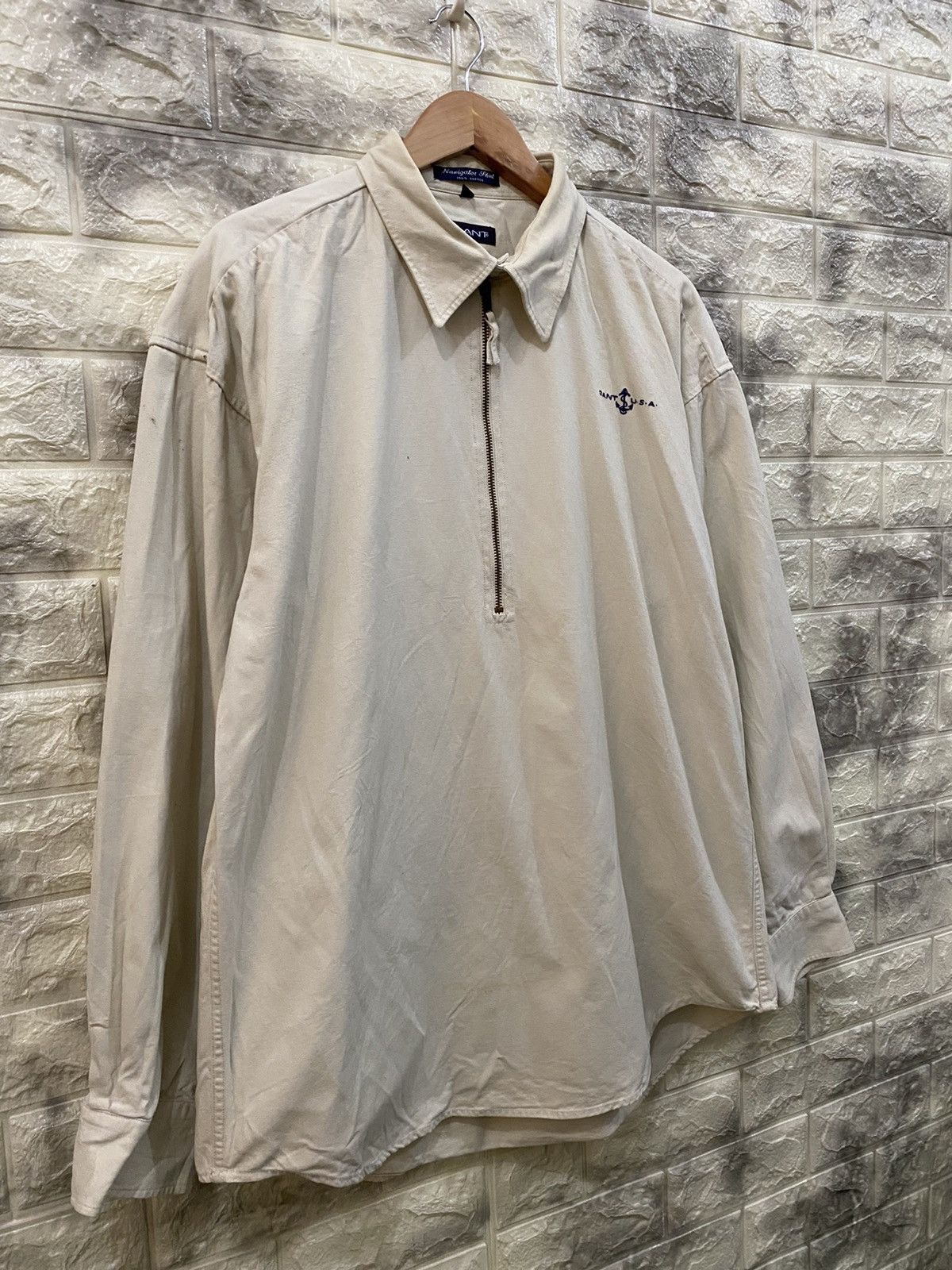 Gant × Vintage Vintage Gant Navigator Shirt Size US L / EU 52-54 / 3 - 4 Thumbnail