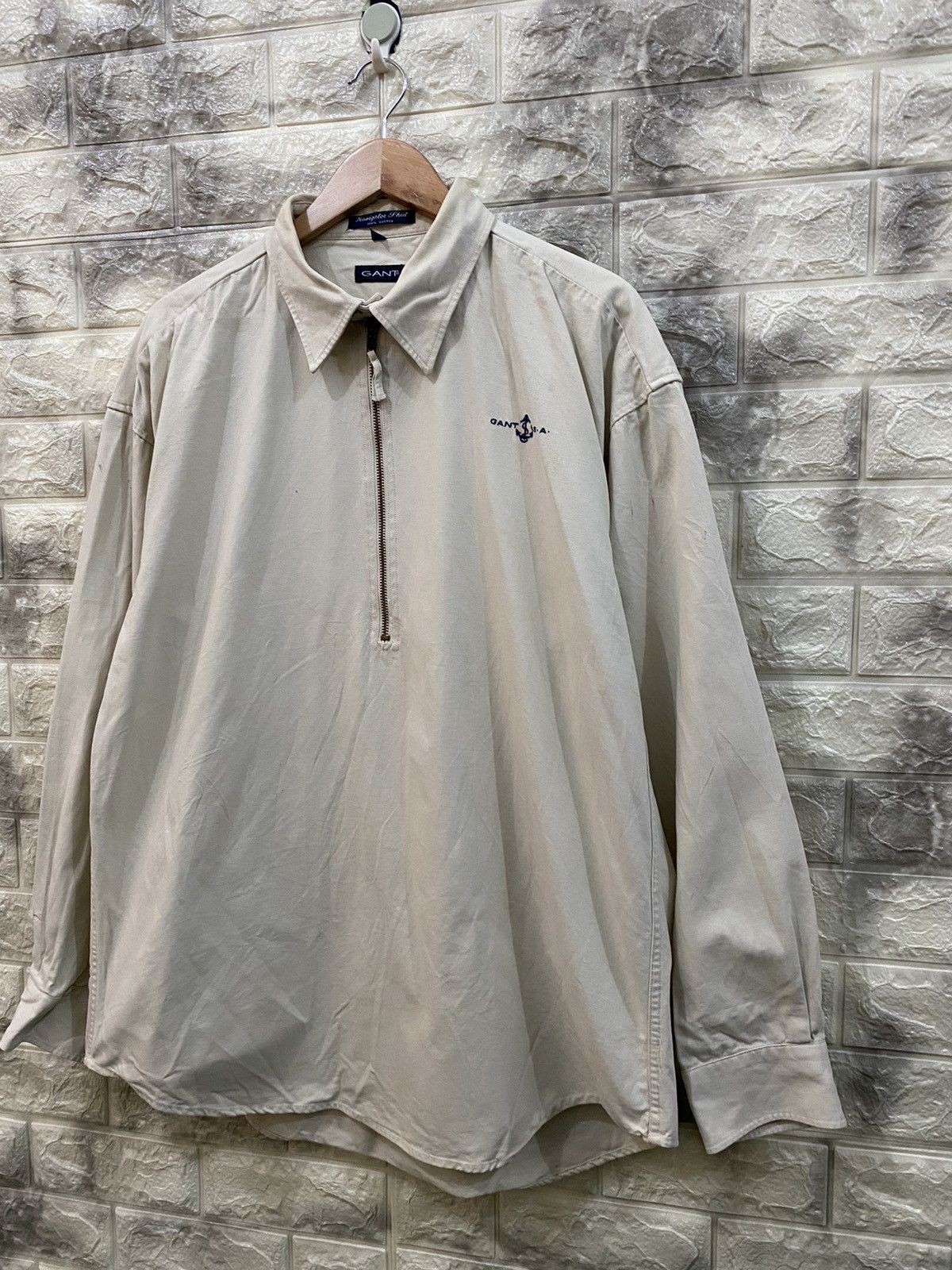 Gant × Vintage Vintage Gant Navigator Shirt Size US L / EU 52-54 / 3 - 3 Thumbnail