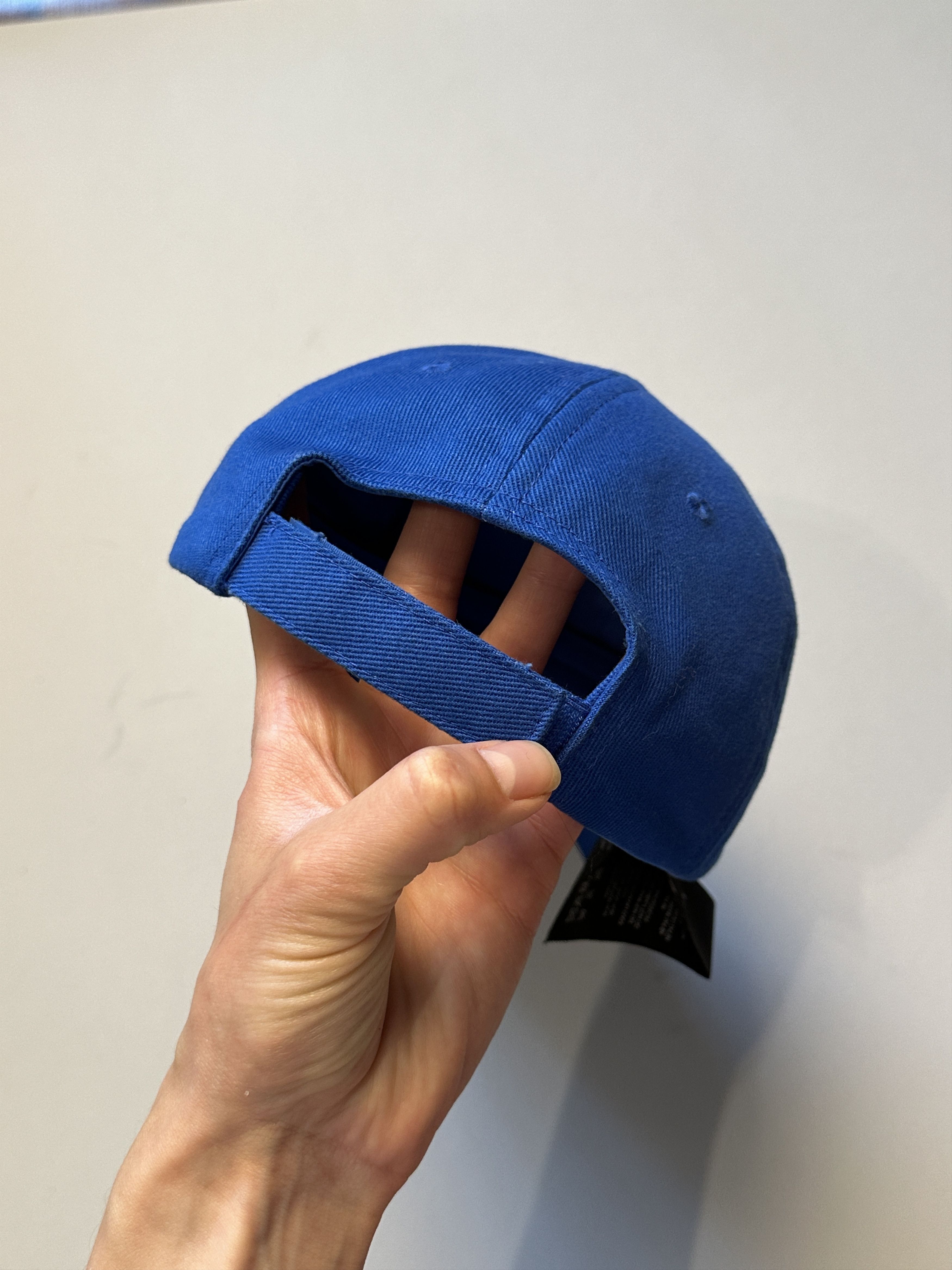 Balenciaga Balenciaga Embroidered Blue Logo Cap Size ONE SIZE - 3 Thumbnail