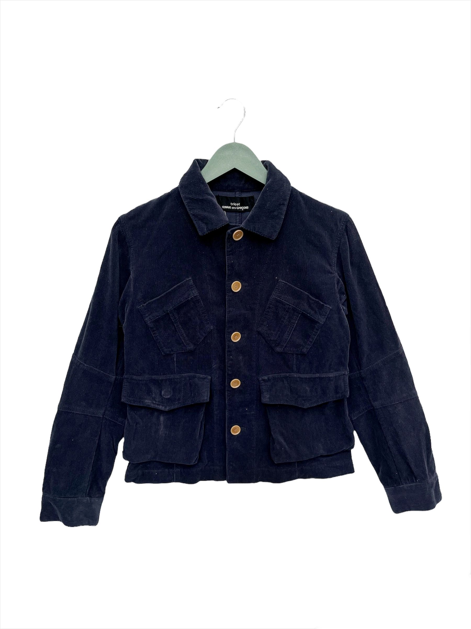 Comme des Garcons × Comme des Garcons Homme Plus Vintage Comme des Garcons Corduroy Jacket Size S / US 4 / IT 40 - 1 Thumbnail