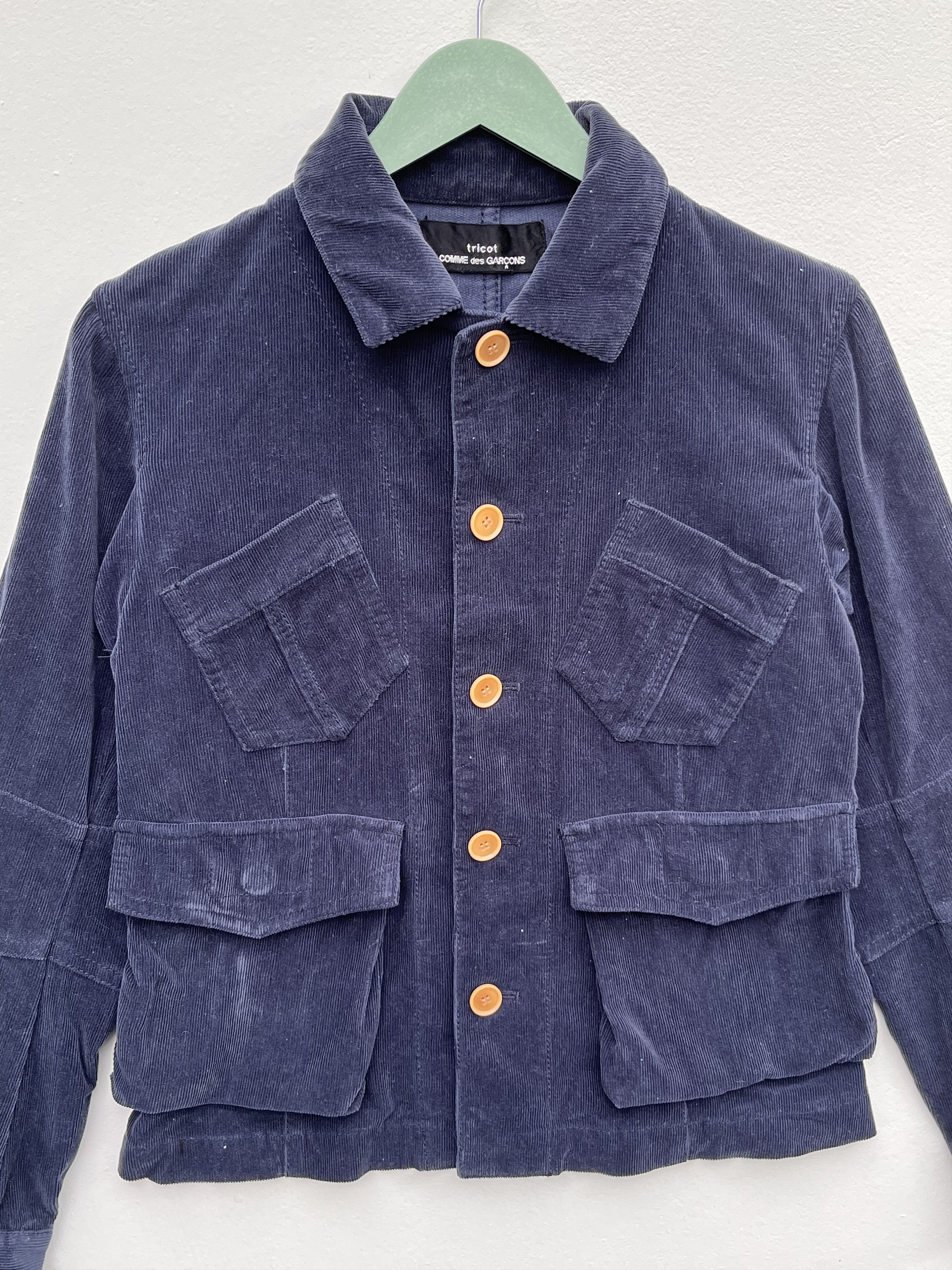 Comme des Garcons × Comme des Garcons Homme Plus Vintage Comme des Garcons Corduroy Jacket Size S / US 4 / IT 40 - 3 Thumbnail
