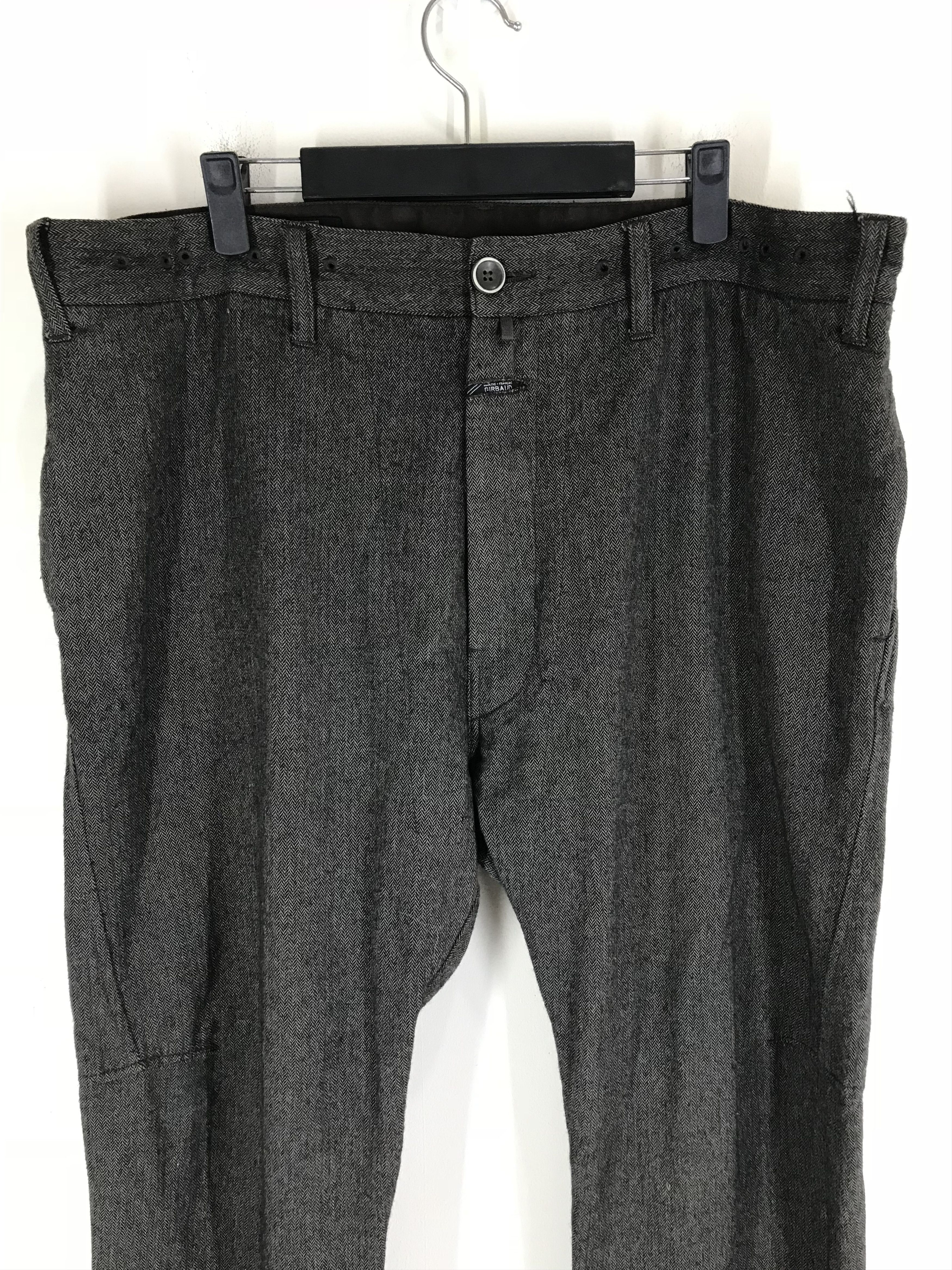 Marithe + Francois Girbaud Vintage MARITHE FRANCOIS GIRBAUD Salt & Pepper Trouser Pant Size US 37 - 5 Thumbnail
