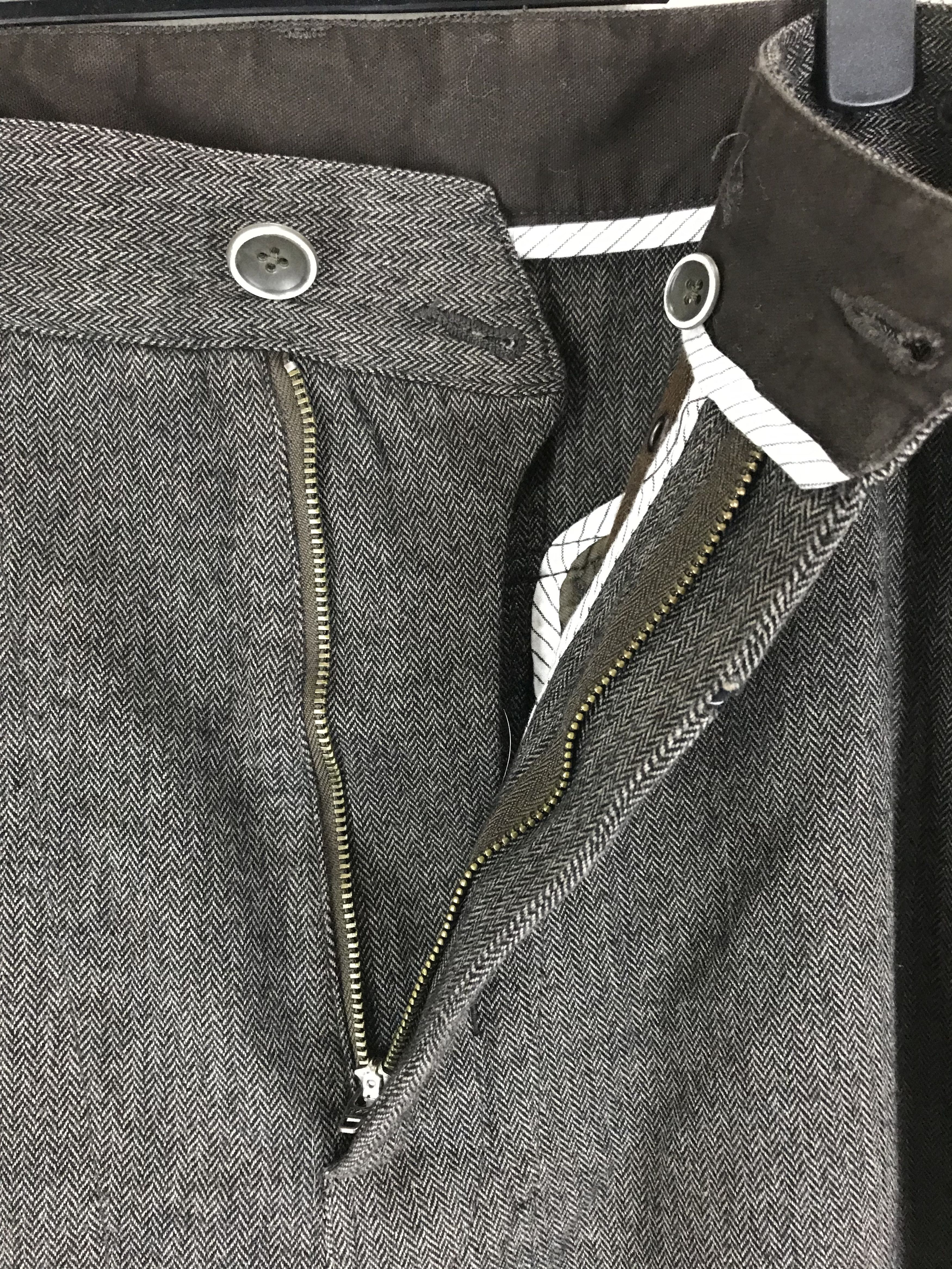 Marithe + Francois Girbaud Vintage MARITHE FRANCOIS GIRBAUD Salt & Pepper Trouser Pant Size US 37 - 13 Thumbnail