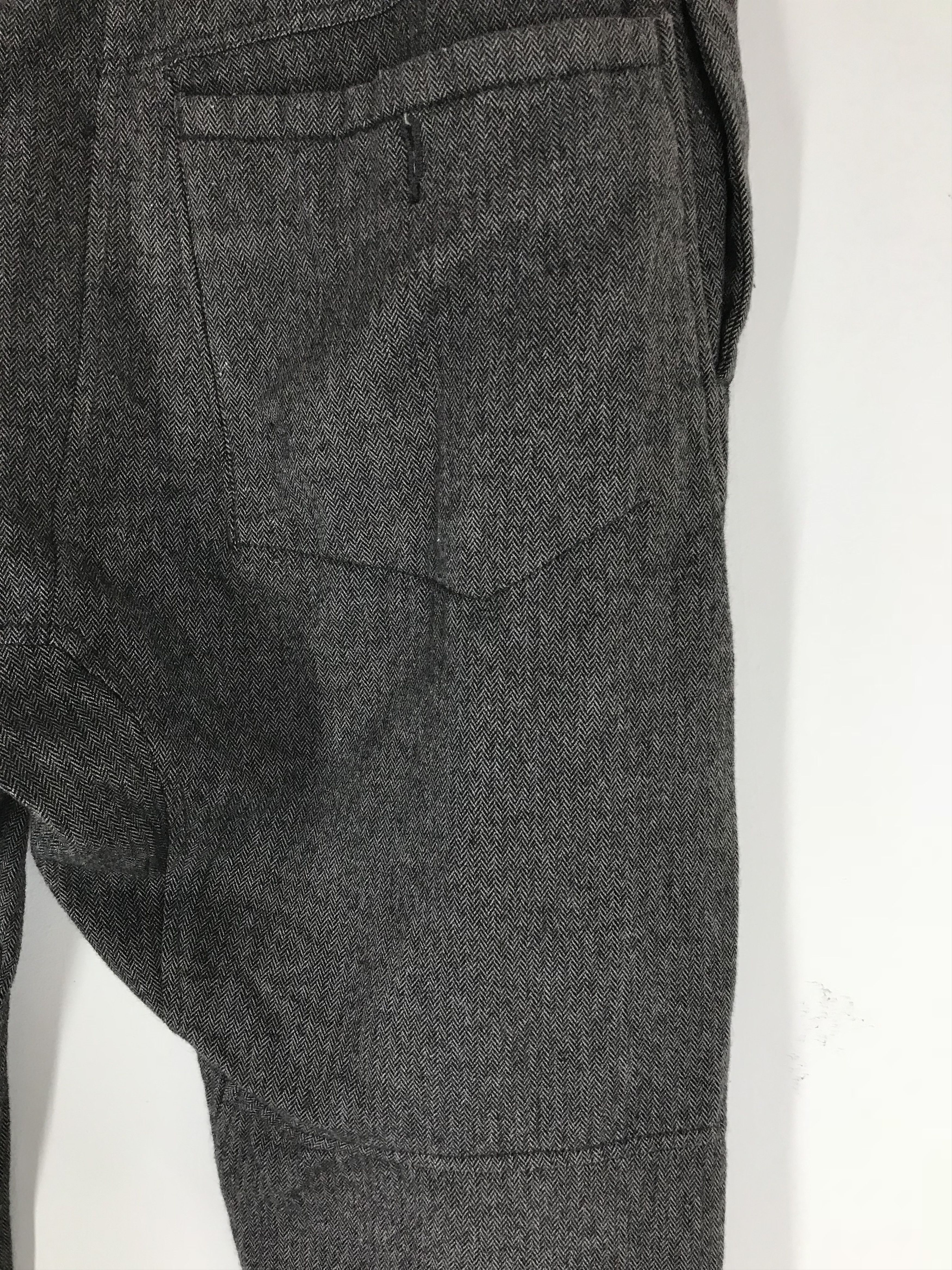 Marithe + Francois Girbaud Vintage MARITHE FRANCOIS GIRBAUD Salt & Pepper Trouser Pant Size US 37 - 11 Thumbnail