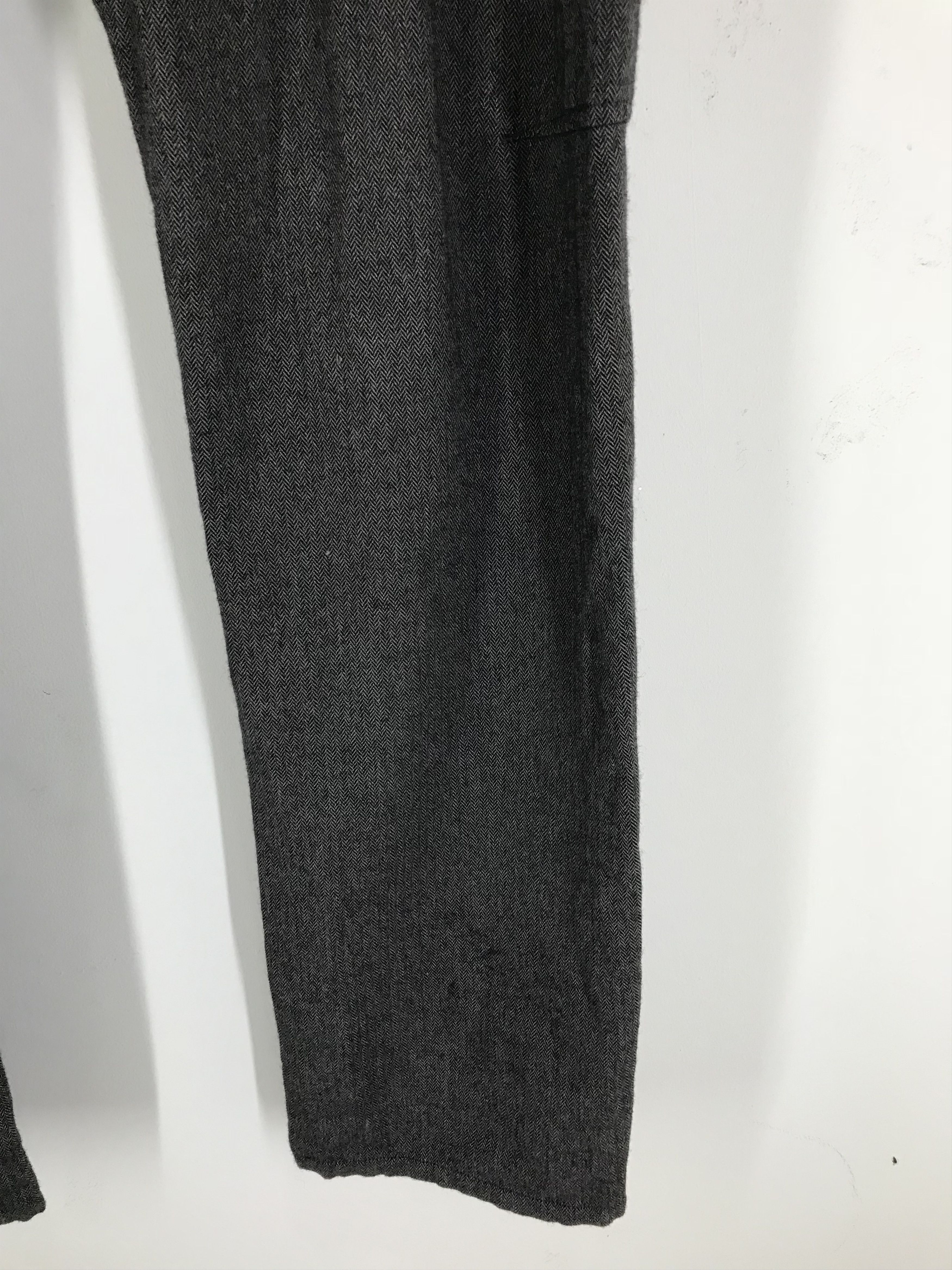 Marithe + Francois Girbaud Vintage MARITHE FRANCOIS GIRBAUD Salt & Pepper Trouser Pant Size US 37 - 6 Thumbnail