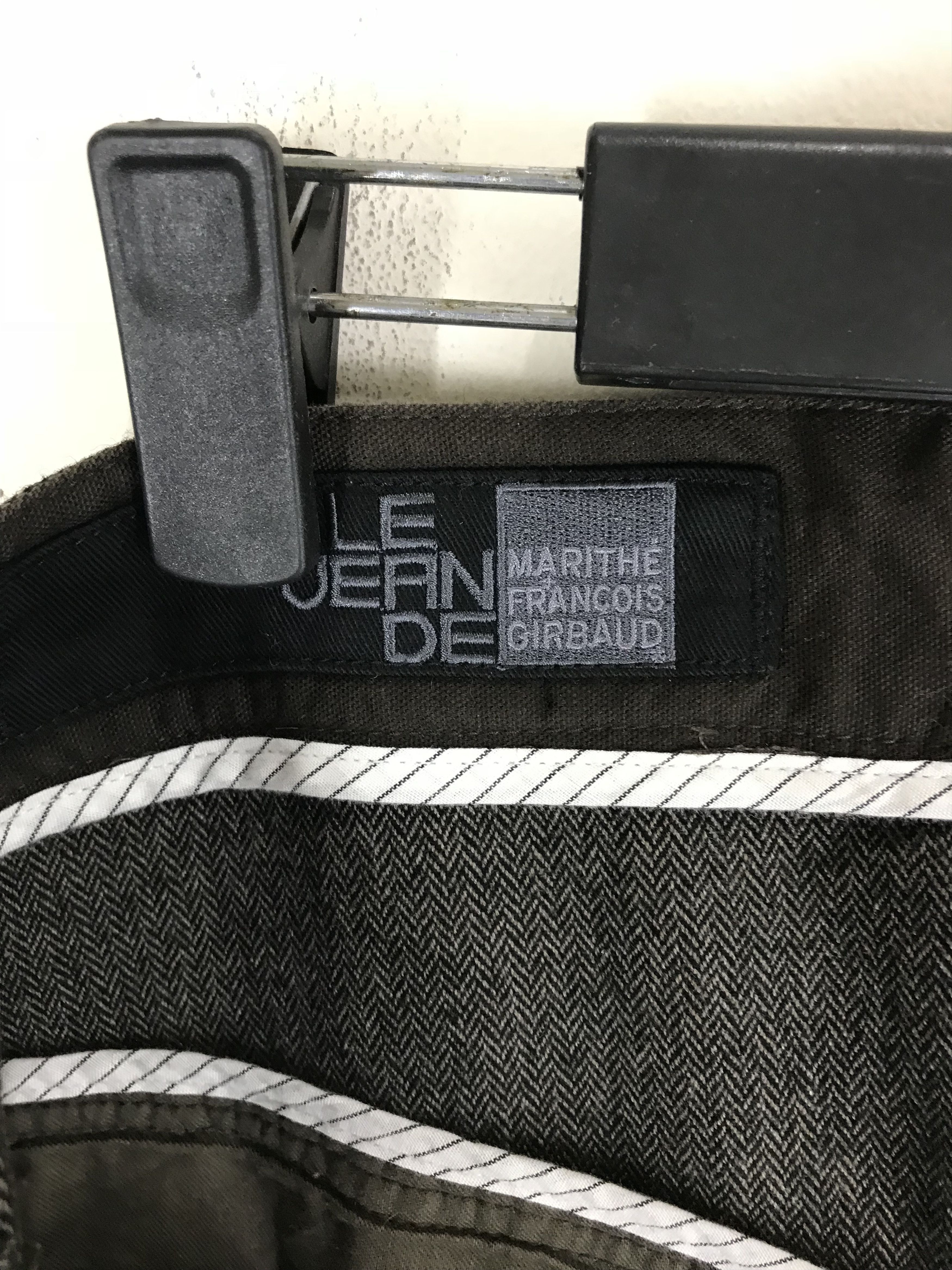 Marithe + Francois Girbaud Vintage MARITHE FRANCOIS GIRBAUD Salt & Pepper Trouser Pant Size US 37 - 14 Thumbnail