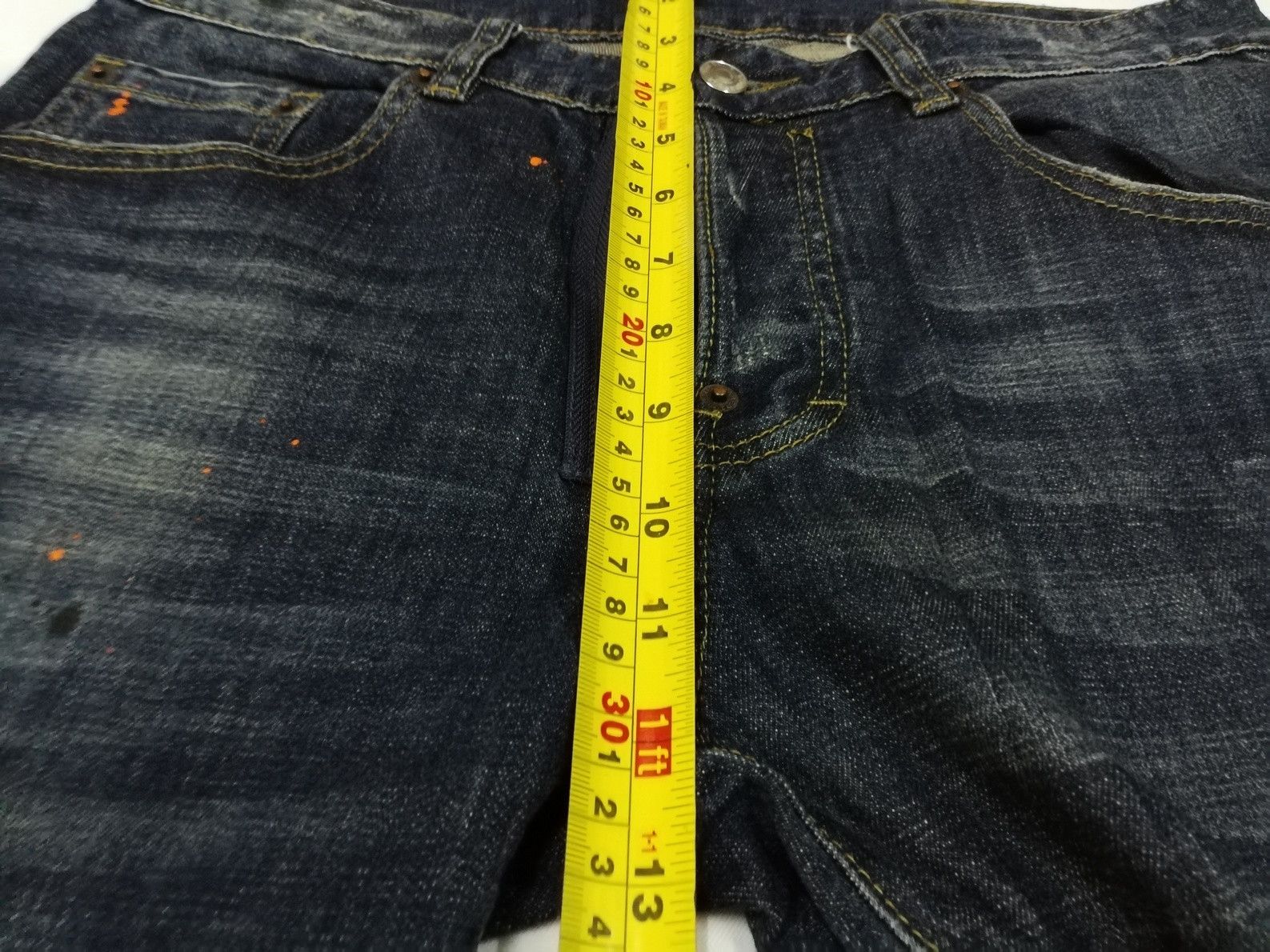 Dsquared2 Rare DSQUARED2 BUSTED Denim Jeans Raw Paint Design Size US 30 / EU 46 - 7 Thumbnail