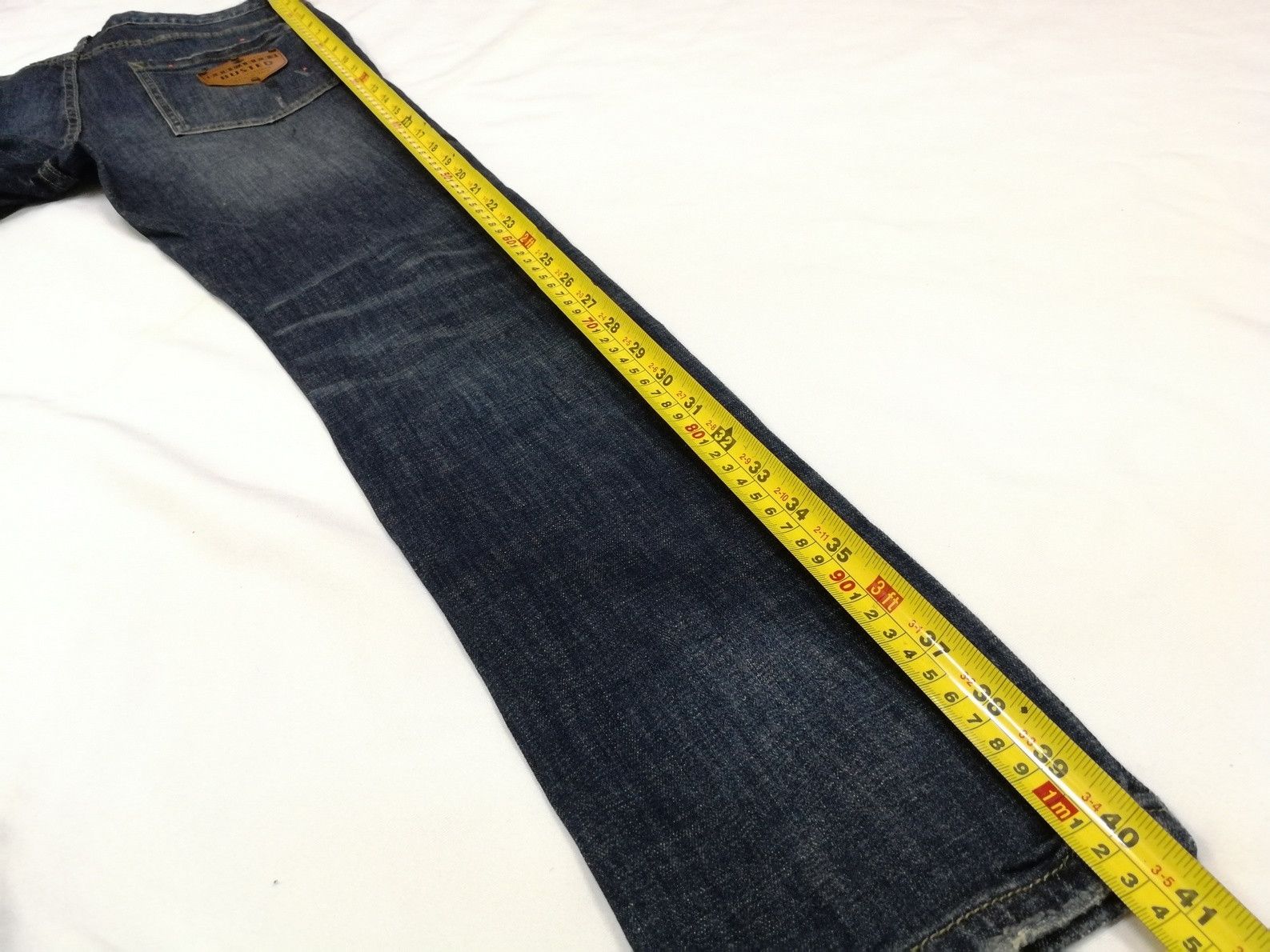 Dsquared2 Rare DSQUARED2 BUSTED Denim Jeans Raw Paint Design Size US 30 / EU 46 - 10 Thumbnail