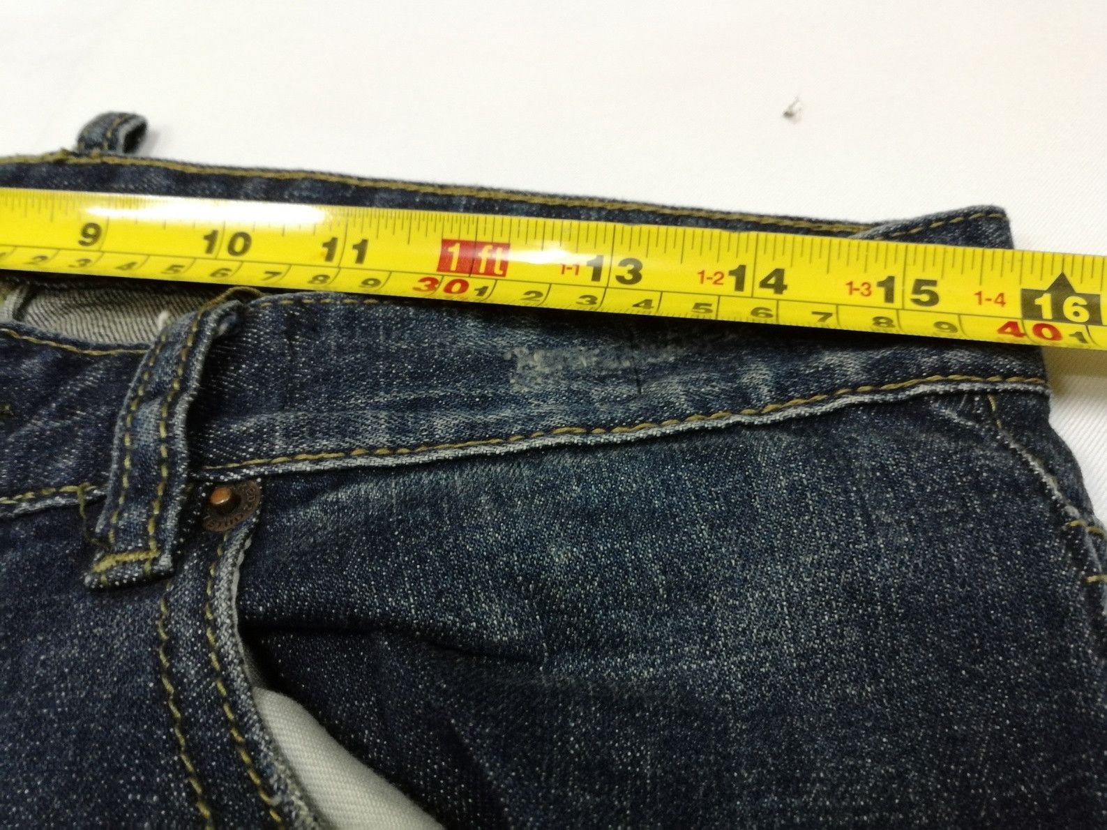 Dsquared2 Rare DSQUARED2 BUSTED Denim Jeans Raw Paint Design Size US 30 / EU 46 - 6 Thumbnail