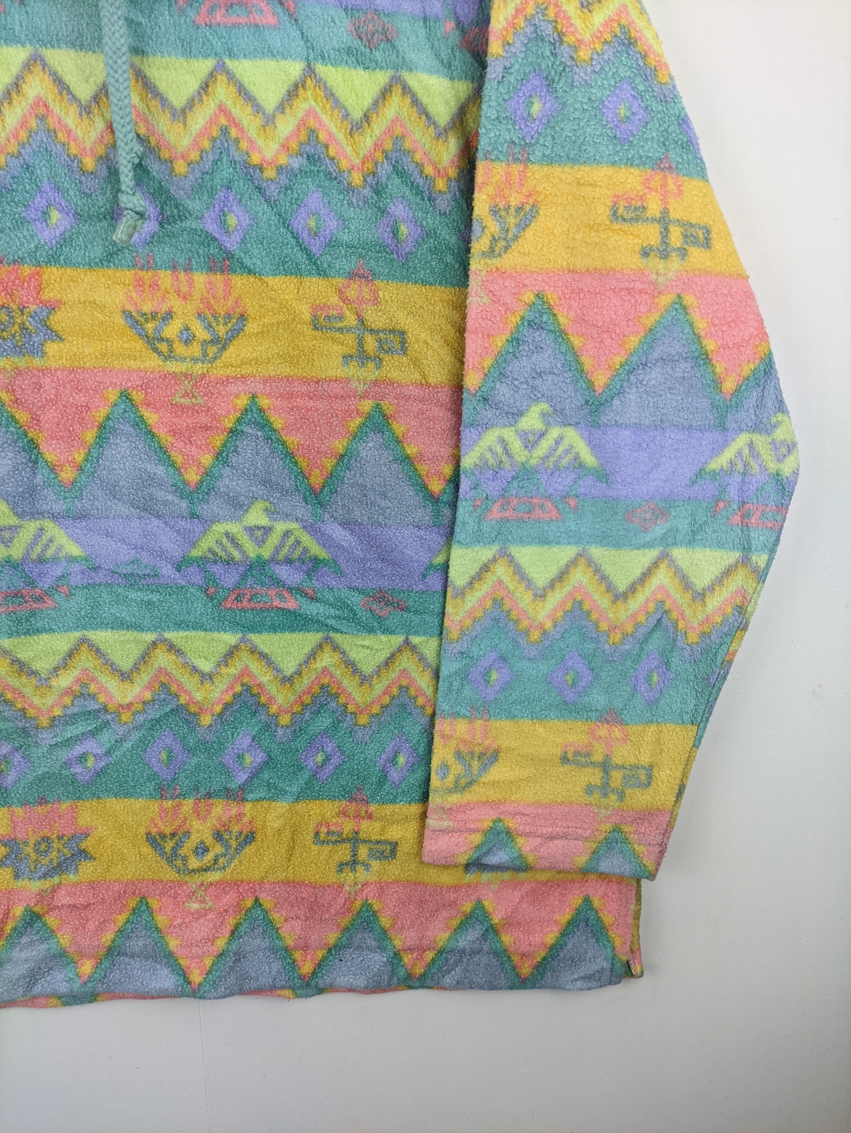 Japanese Brand Steals🔥Fleece Sweater by Art Stadium CP Native Style Size US M / EU 48-50 / 2 - 4 Thumbnail