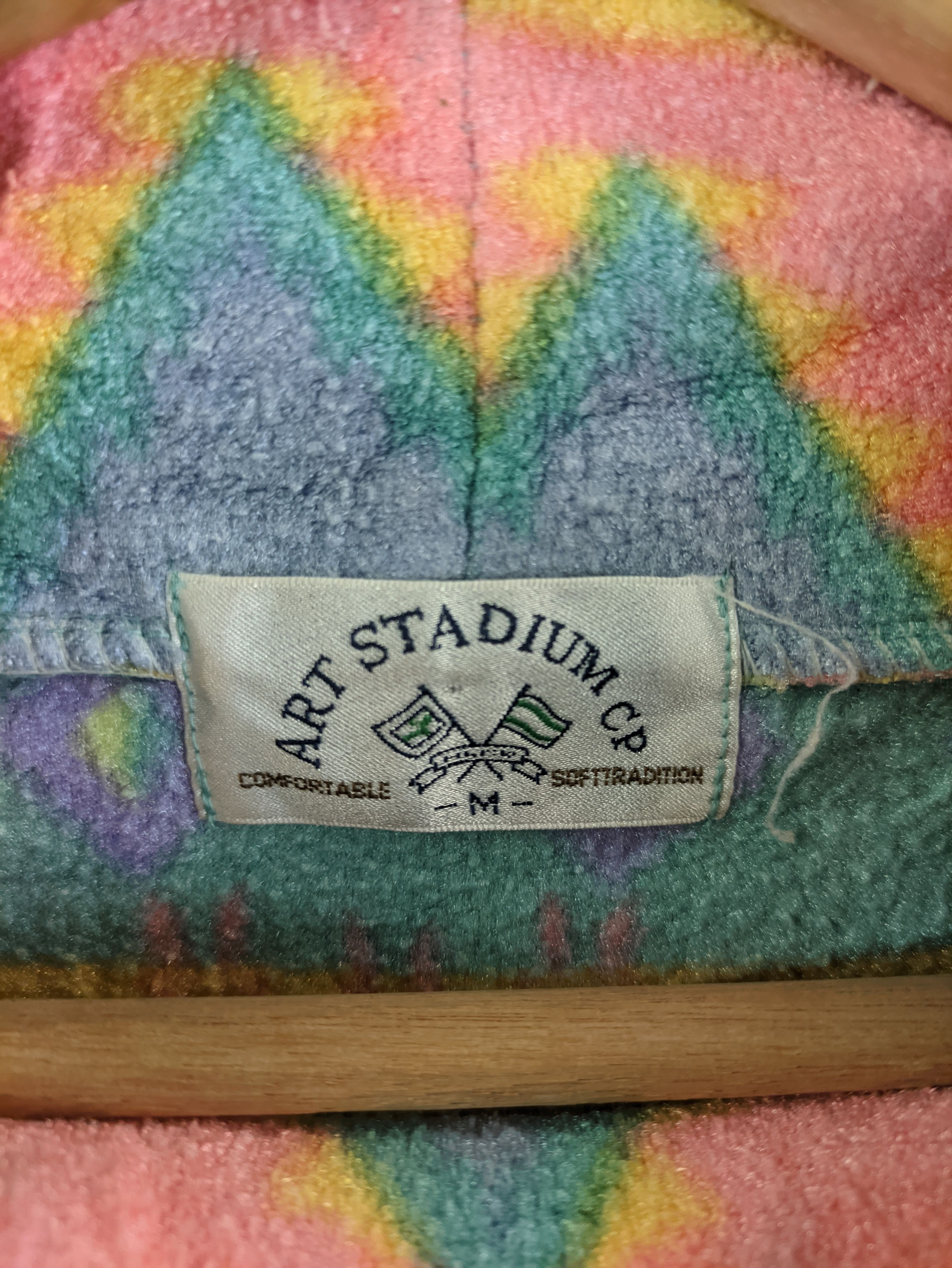 Japanese Brand Steals🔥Fleece Sweater by Art Stadium CP Native Style Size US M / EU 48-50 / 2 - 3 Thumbnail