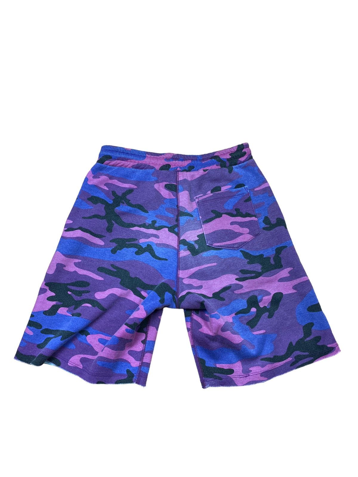 Lil Peep Superr Radical Lil Peep Purple Camo Sweat Shorts Size S Size US 29 - 2 Thumbnail