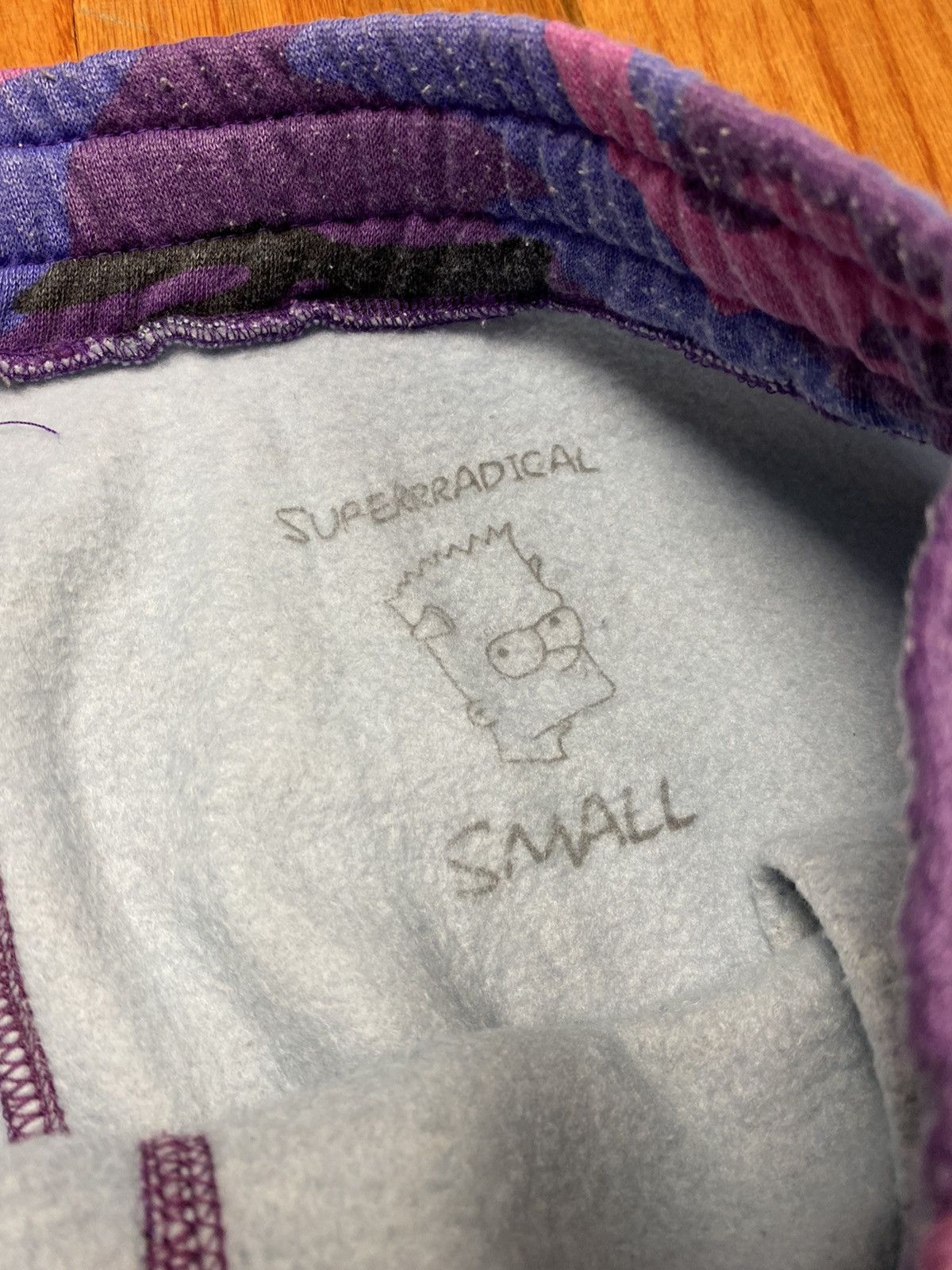 Lil Peep Superr Radical Lil Peep Purple Camo Sweat Shorts Size S Size US 29 - 7 Thumbnail