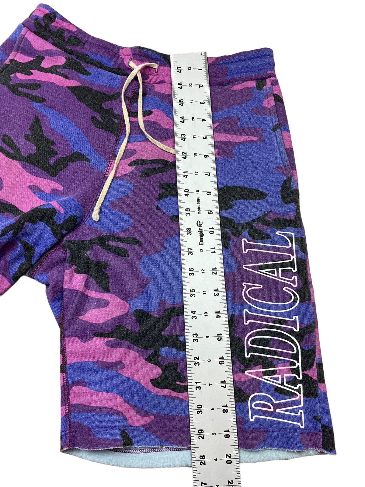 Lil Peep Superr Radical Lil Peep Purple Camo Sweat Shorts Size S Size US 29 - 9 Thumbnail