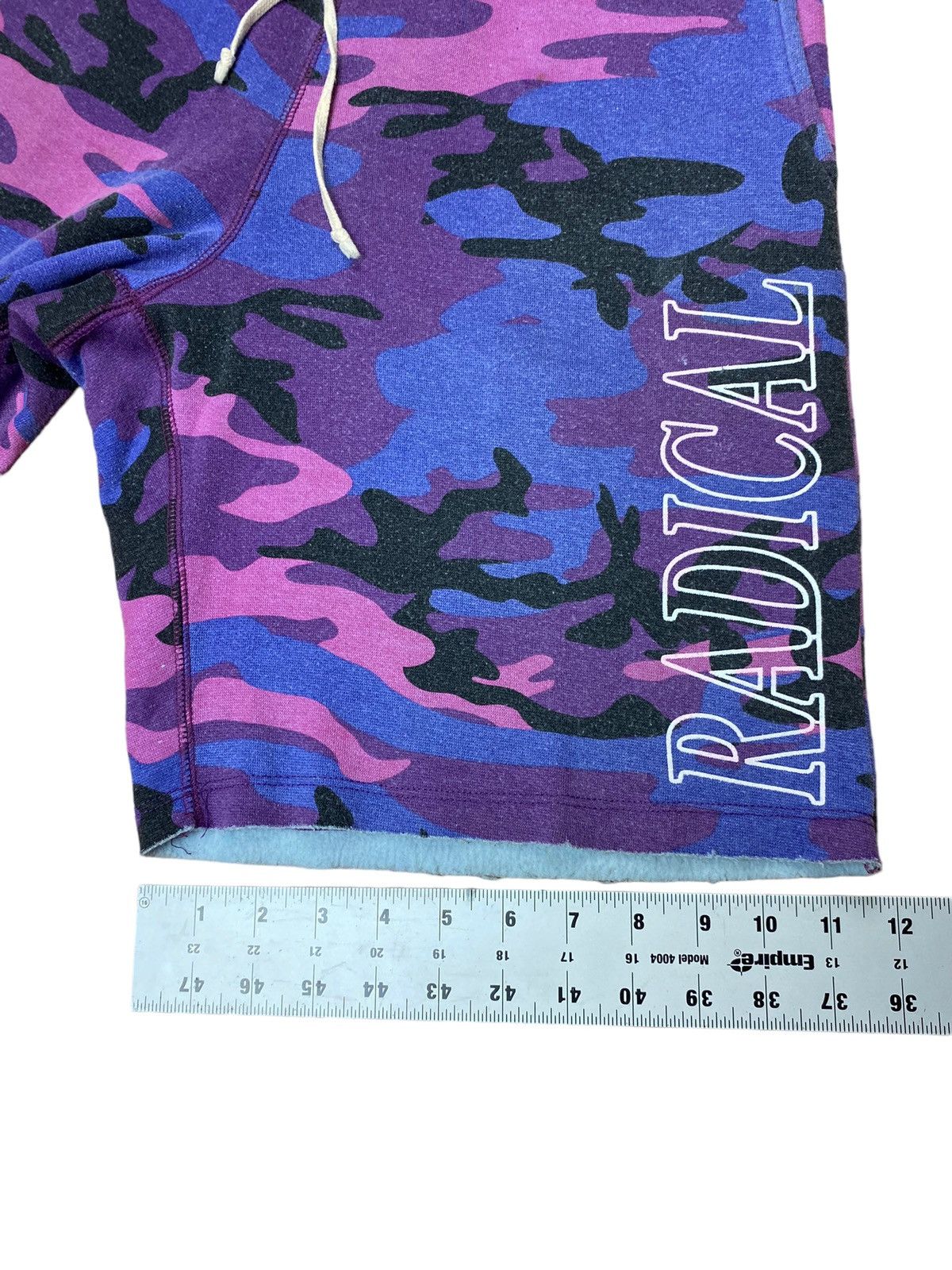 Lil Peep Superr Radical Lil Peep Purple Camo Sweat Shorts Size S Size US 29 - 11 Thumbnail