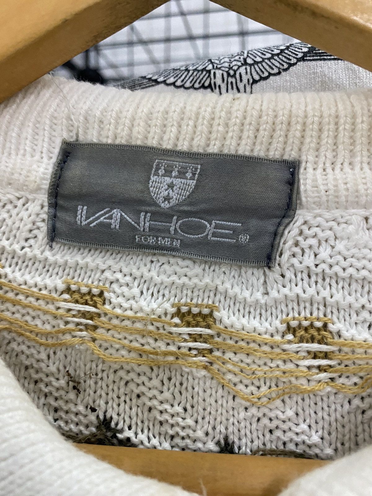 Japanese Brand × Other × Vintage Vintage Vanhoe Knitwear Shirt Nice Design For Style Size US M / EU 48-50 / 2 - 5 Thumbnail