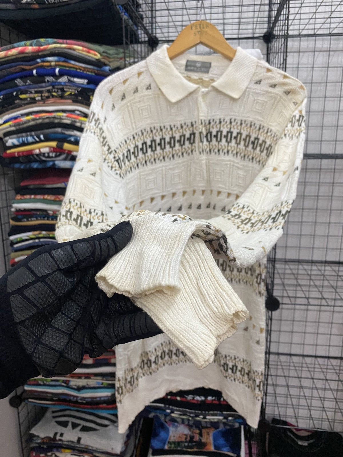 Japanese Brand × Other × Vintage Vintage Vanhoe Knitwear Shirt Nice Design For Style Size US M / EU 48-50 / 2 - 4 Thumbnail