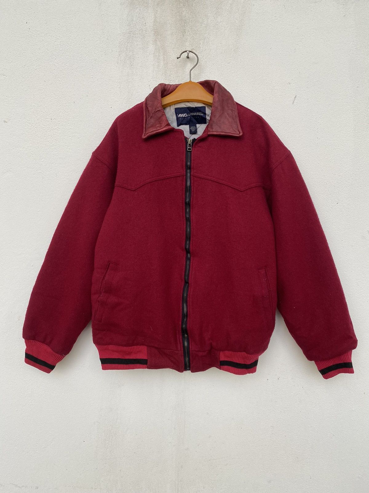 American Apparel VINTAGE MWG APPAREL MADE IN CANADA VARSITY JACKET Size US M / EU 48-50 / 2 - 2 Thumbnail