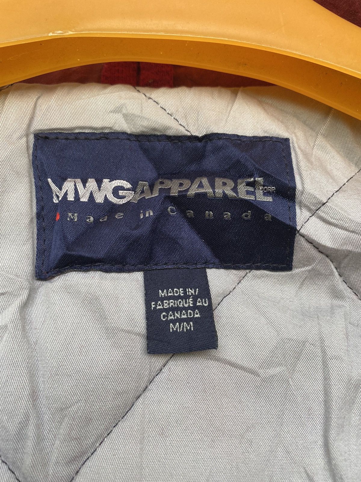 American Apparel VINTAGE MWG APPAREL MADE IN CANADA VARSITY JACKET Size US M / EU 48-50 / 2 - 11 Thumbnail