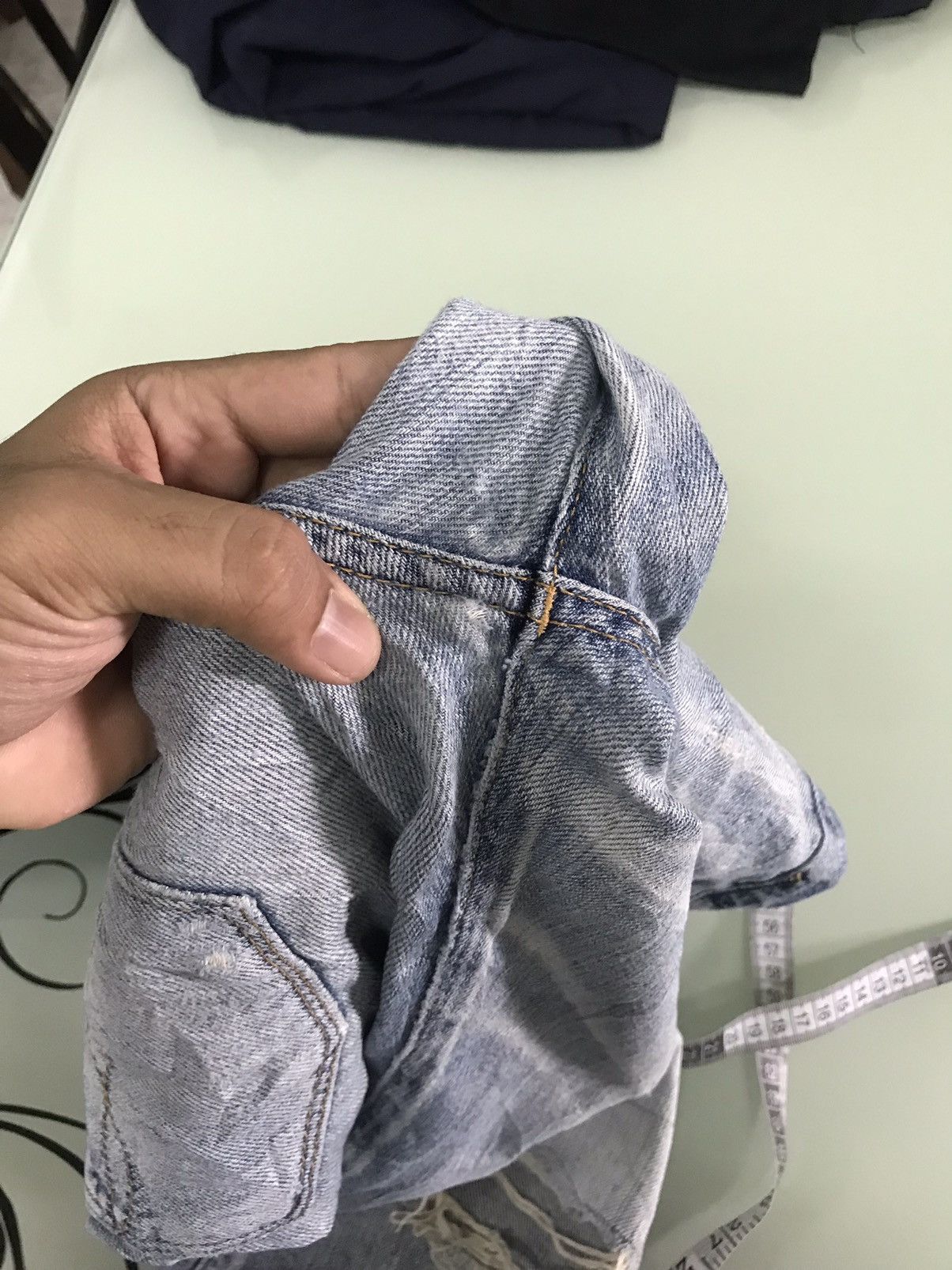 Other Nice❗️Ungrid Distressed Denim Straight Cut Jeans Size US 30 / EU 46 - 18 Thumbnail