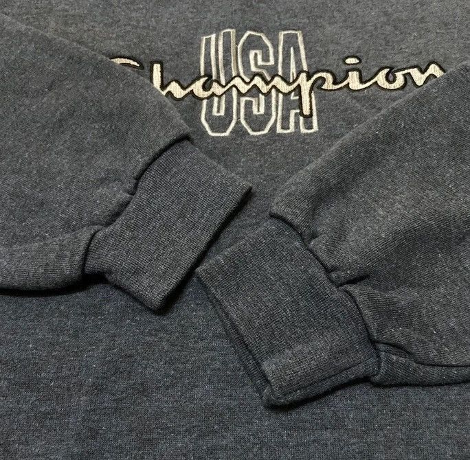 Champion Vintage 90s champion usa sweatshirt pullover Size US XL / EU 56 / 4 - 4 Thumbnail